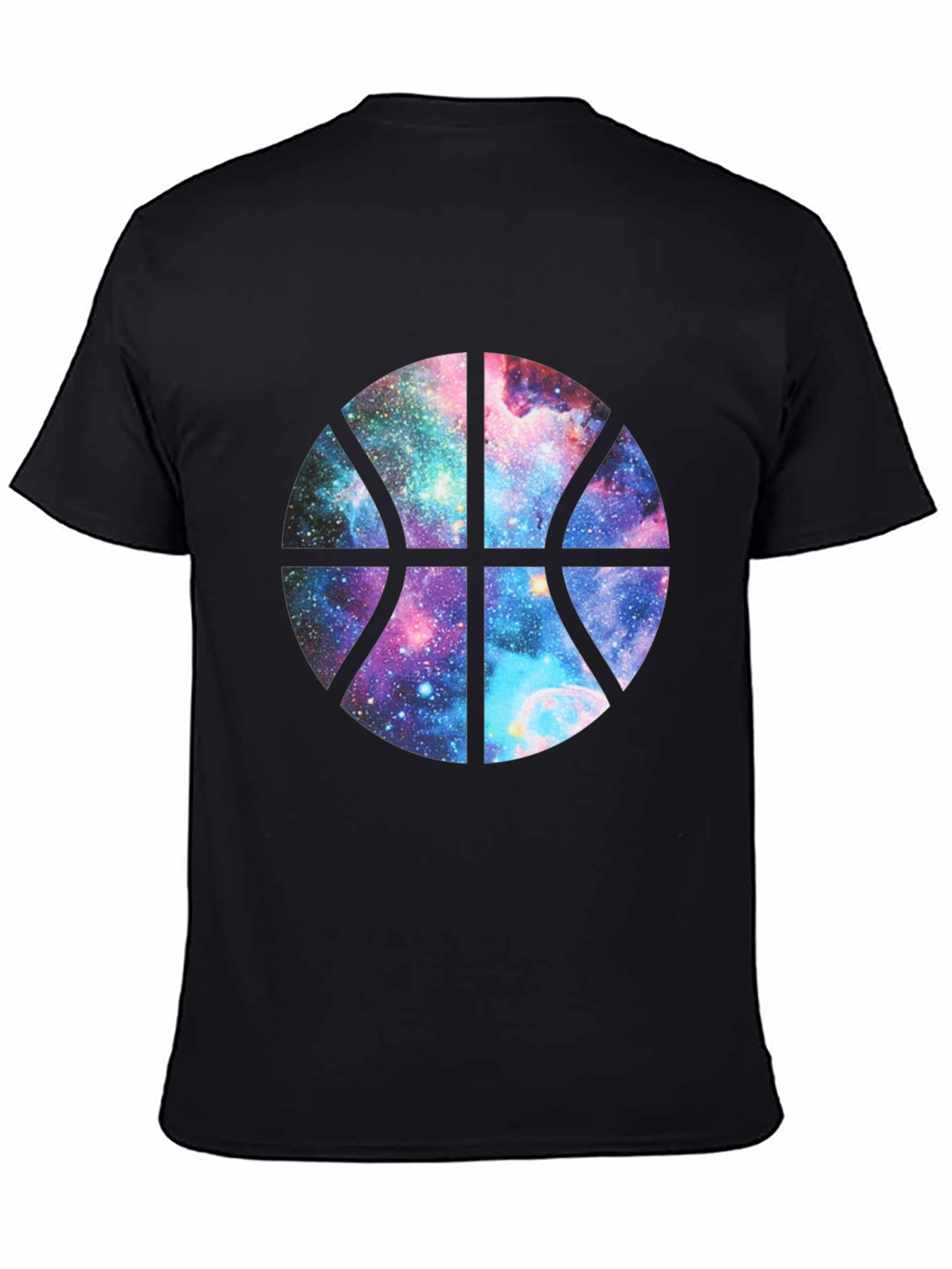Galaxy Basketball Graphic T-Shirt