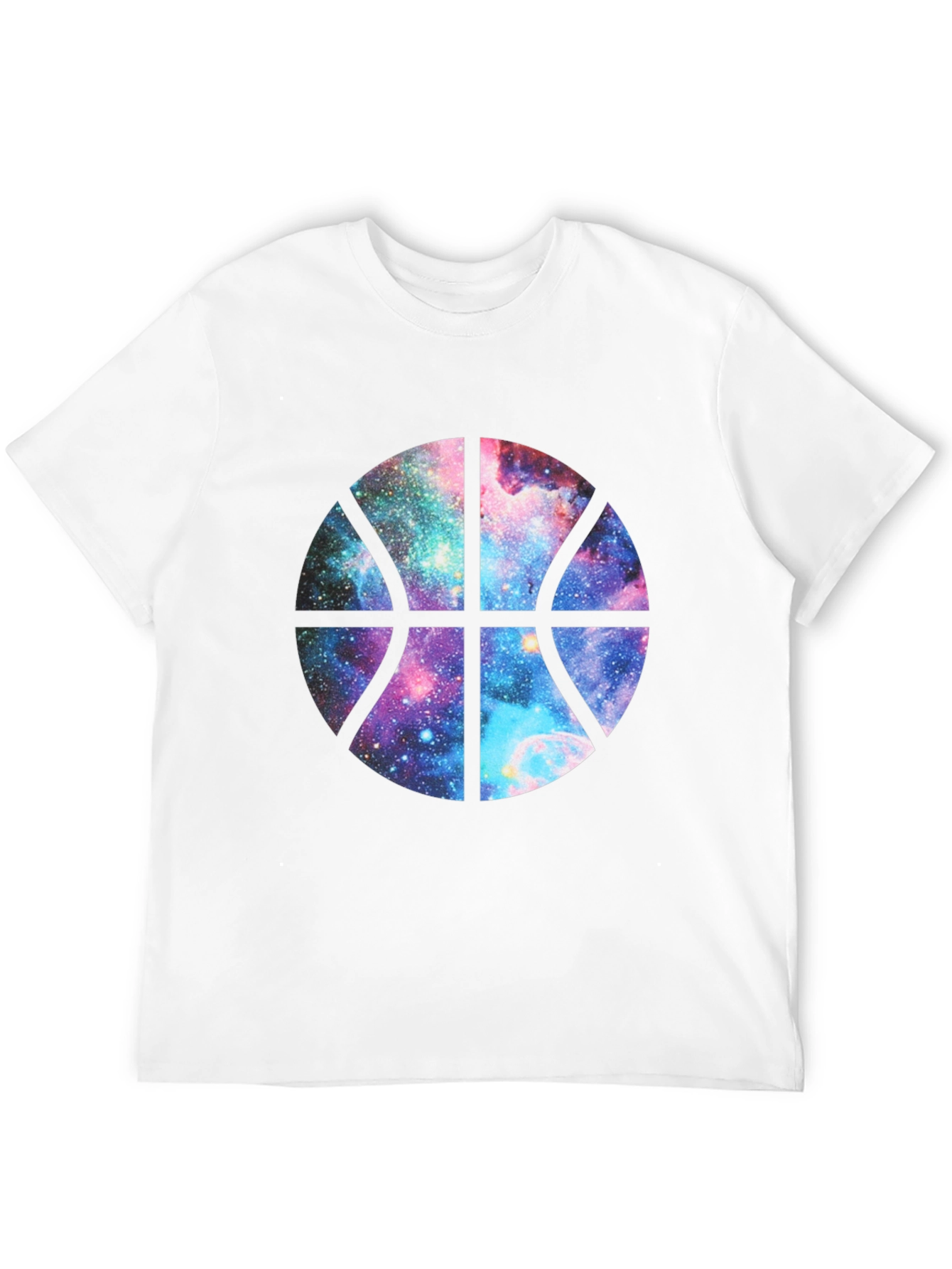 Galaxy Basketball Graphic T-Shirt