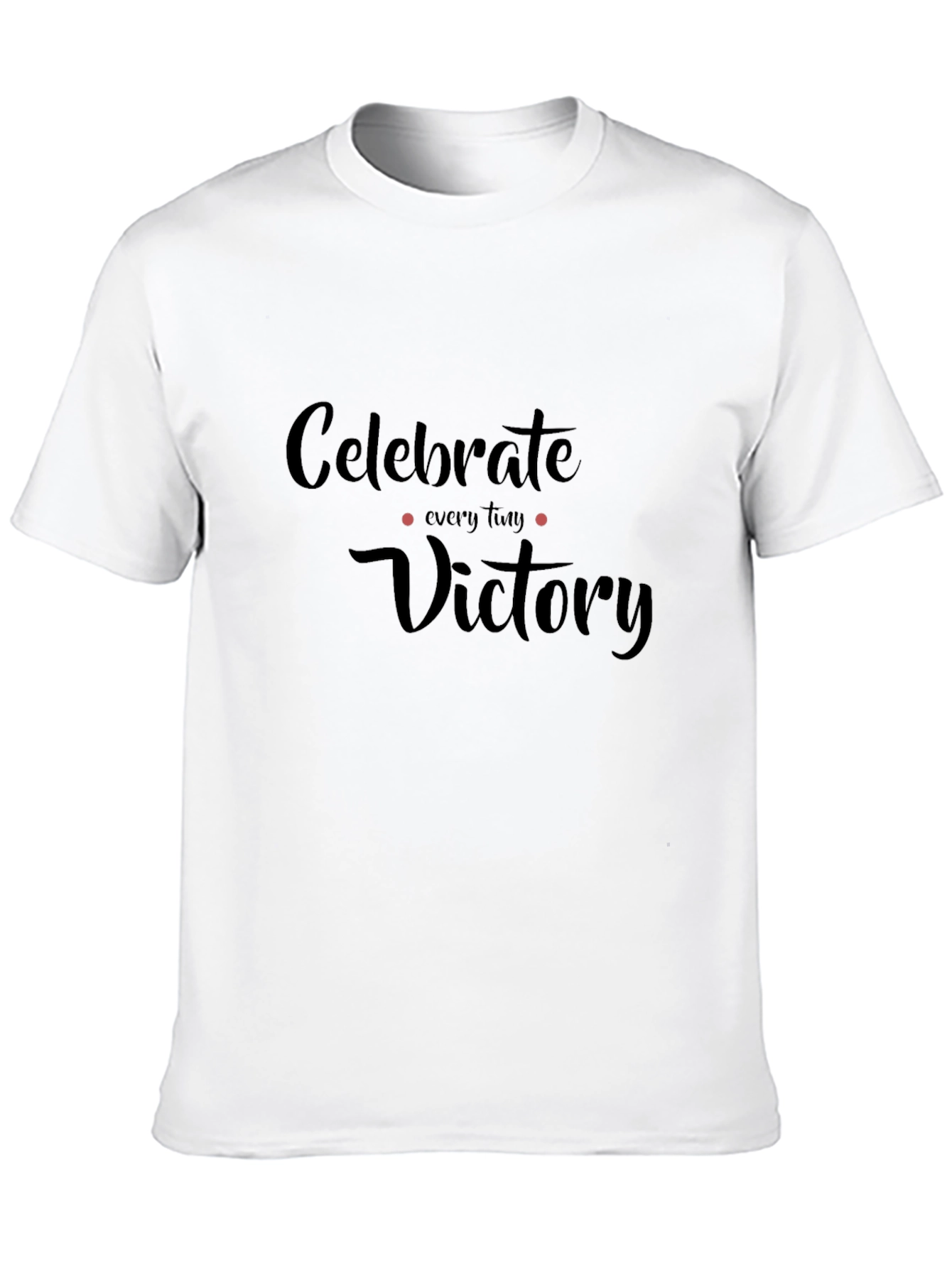 Celebrate Every Victory Graphic Tee - Black