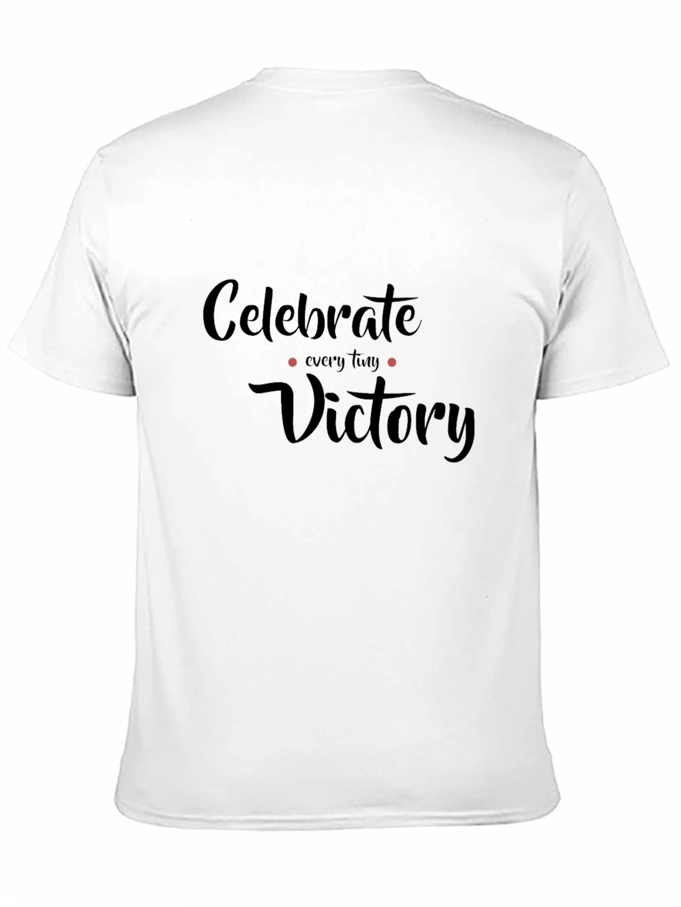 Celebrate Every Victory Graphic Tee - Black