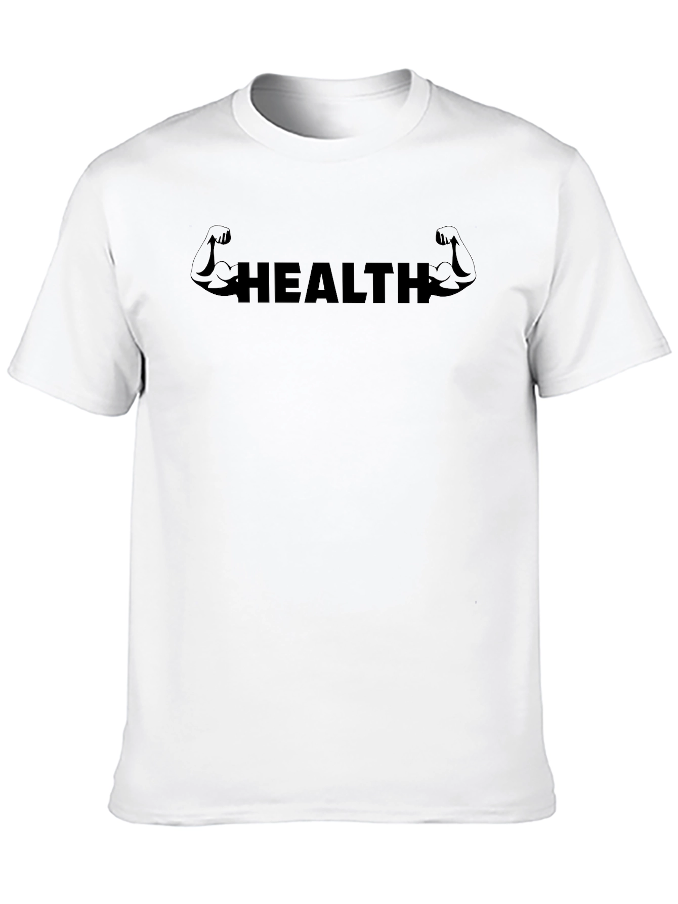 Health Buff Black T-Shirt