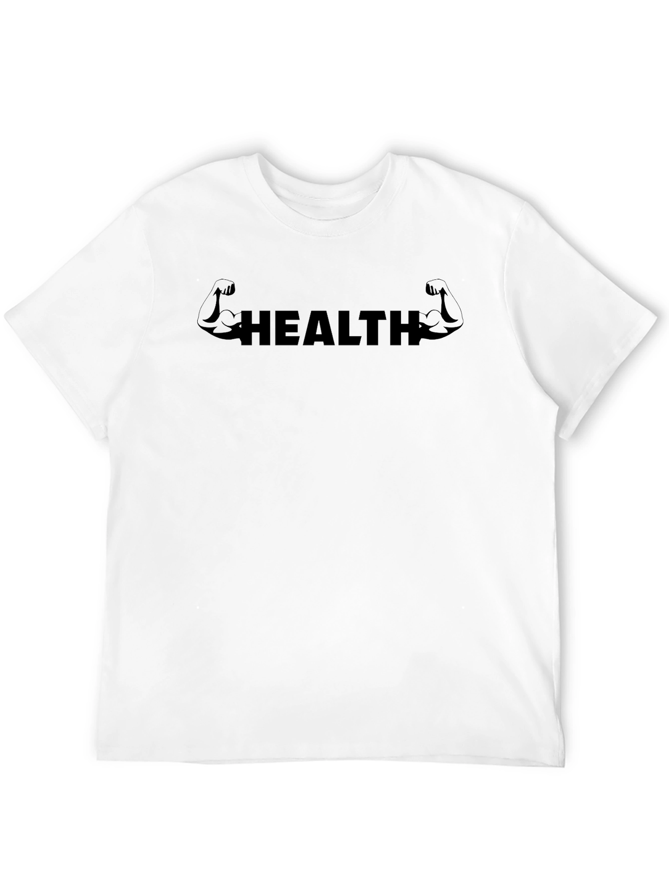 Health Buff Black T-Shirt