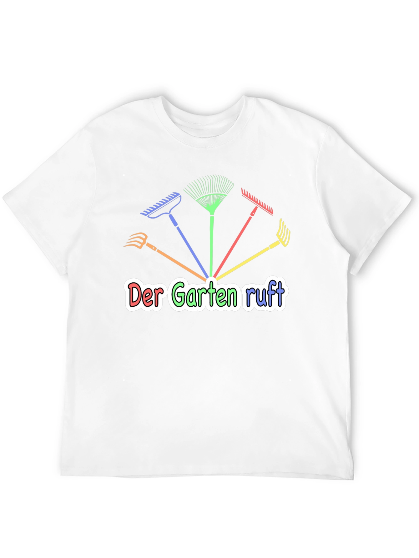 Der Garten Ruft T-Shirt - Garden Rakes Tee