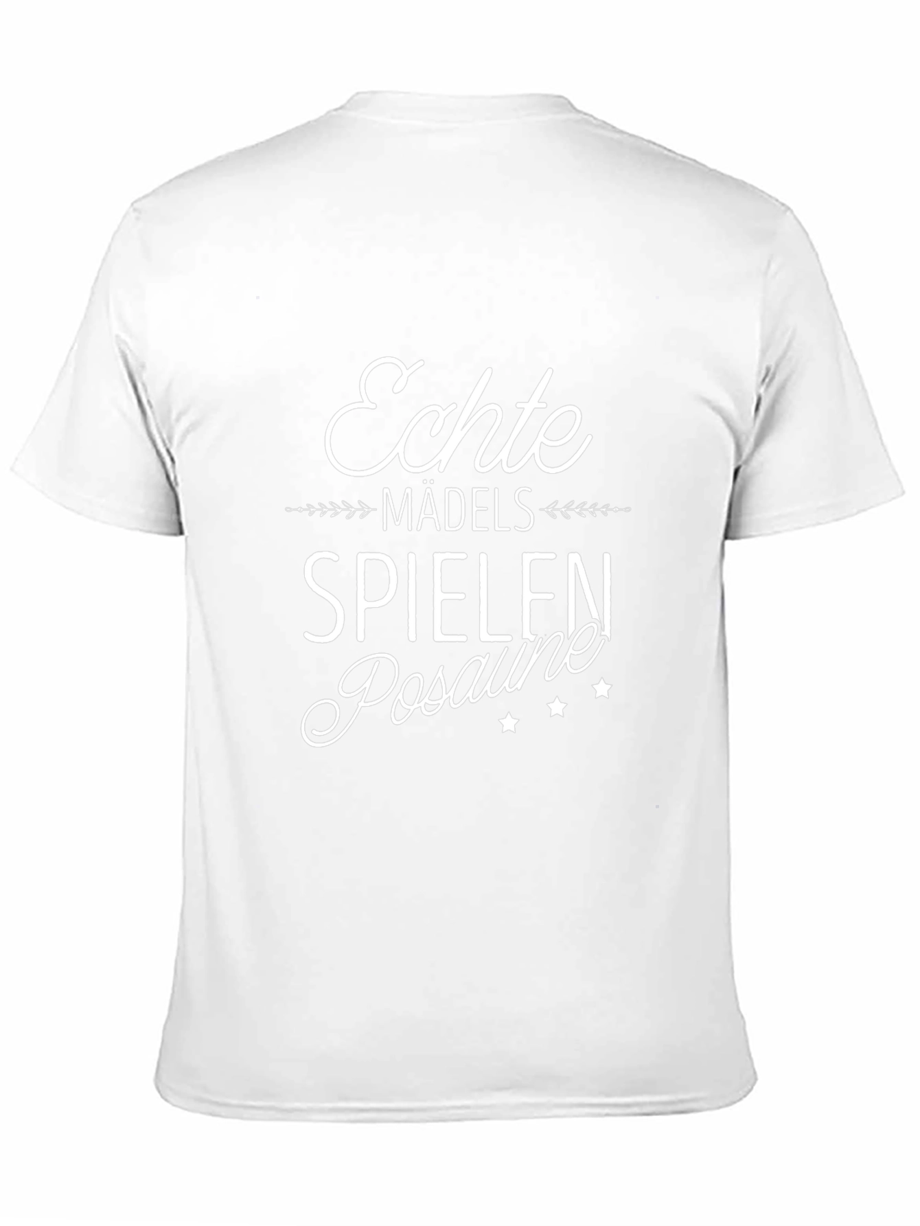 Echte Mädels Spielen Posaune Black T-Shirt