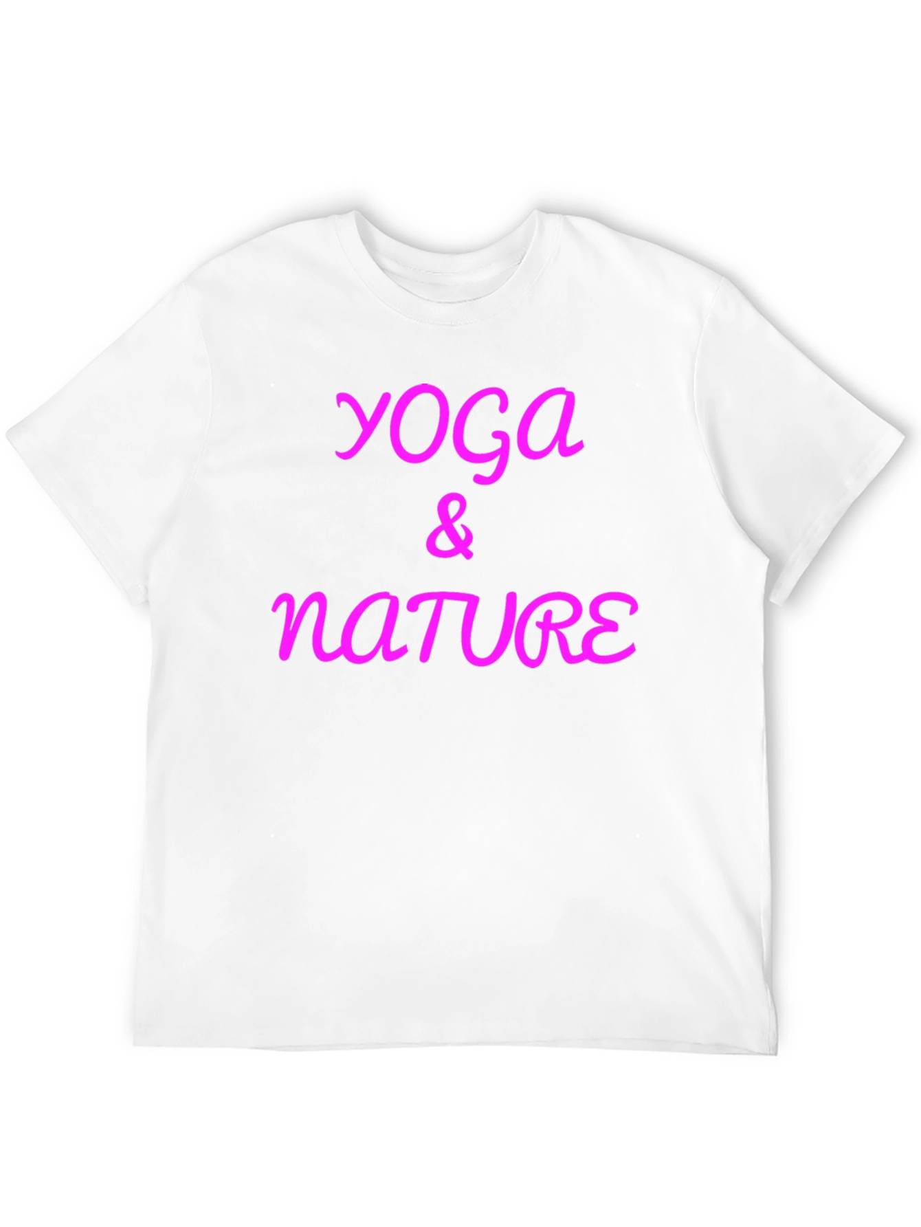Yoga & Nature Black T-Shirt