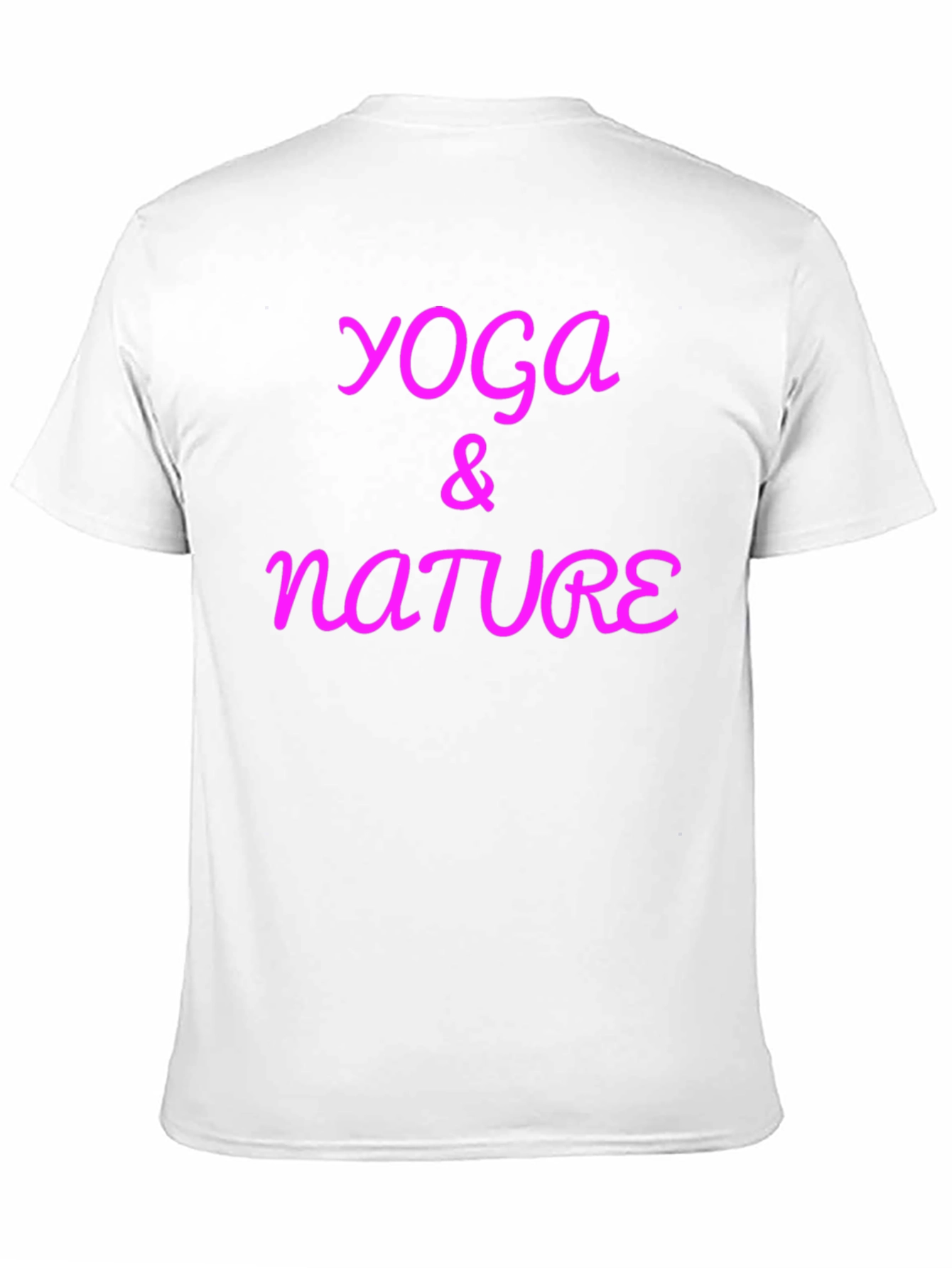 Yoga & Nature Black T-Shirt