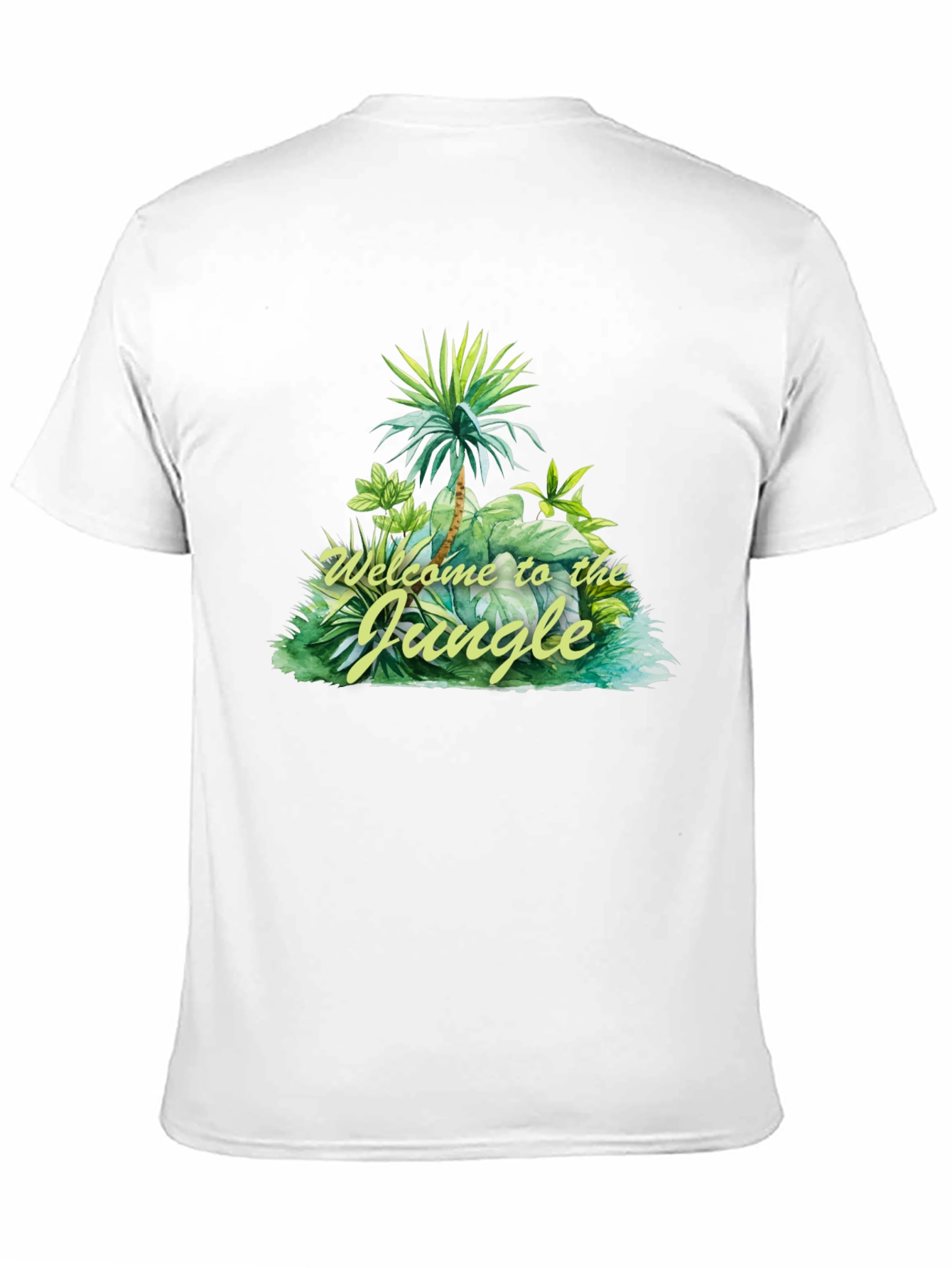 Welcome to the Jungle T-Shirt - Tropical Design