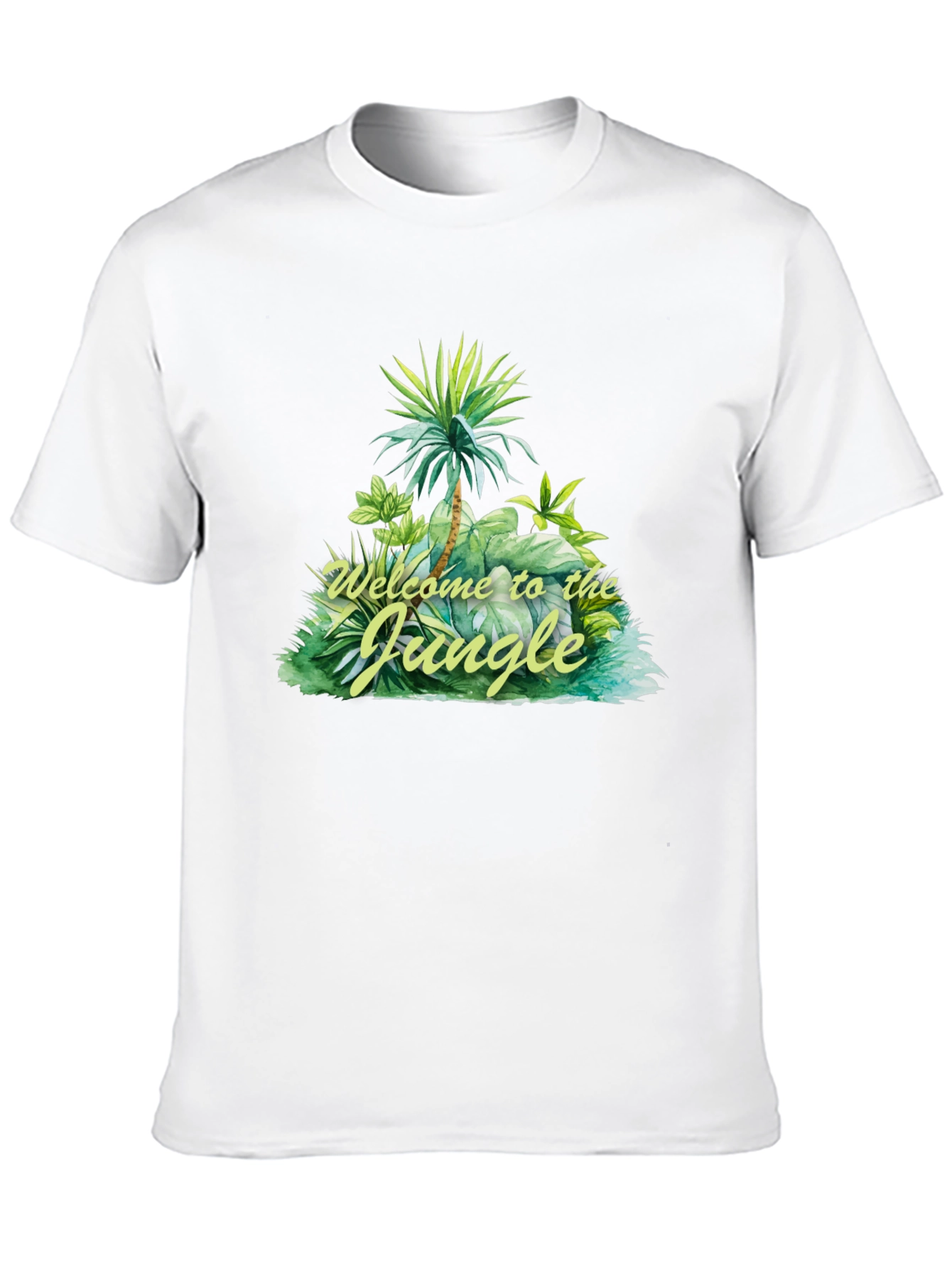 Welcome to the Jungle T-Shirt - Tropical Design