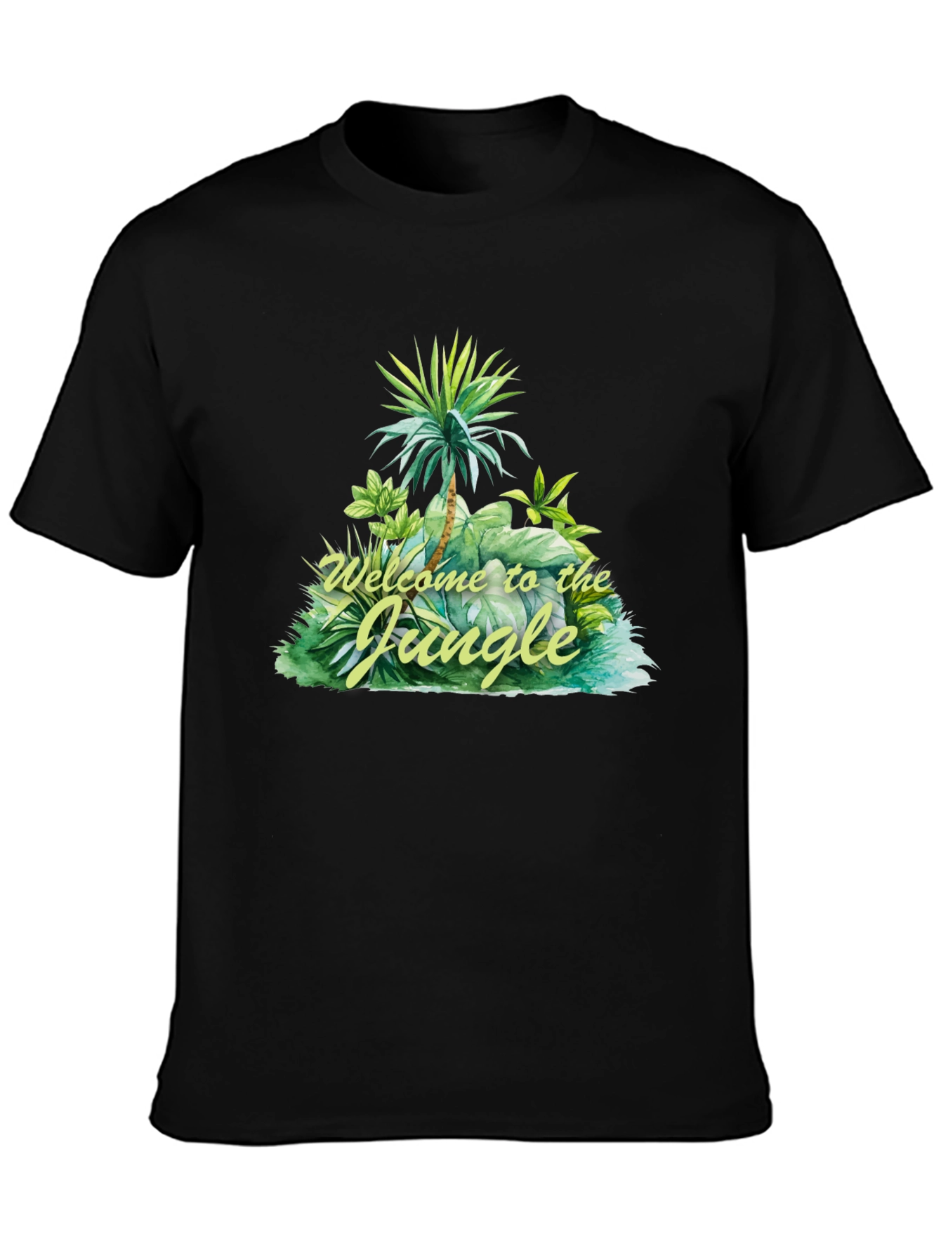 Welcome to the Jungle T-Shirt - Tropical Design