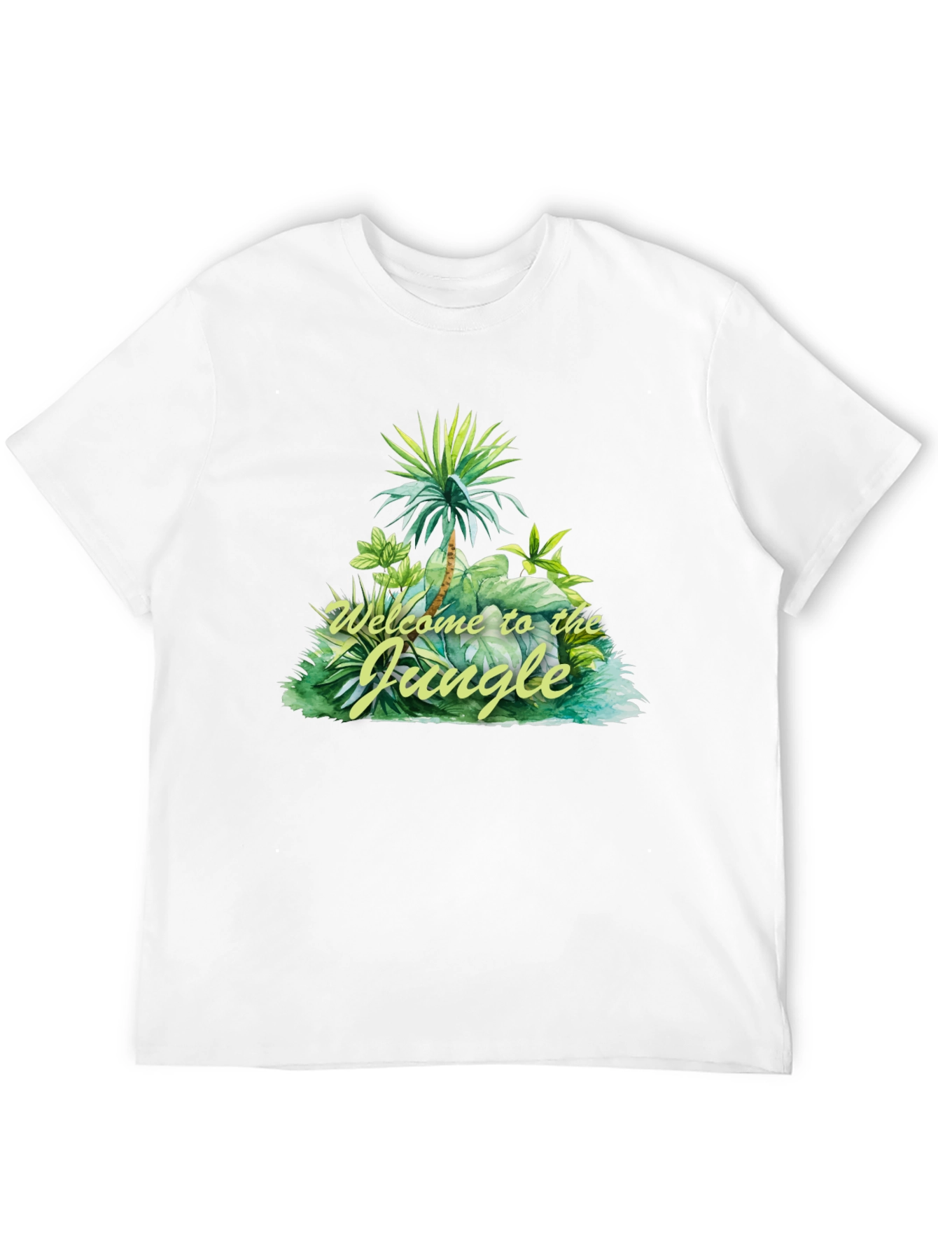 Welcome to the Jungle T-Shirt - Tropical Design