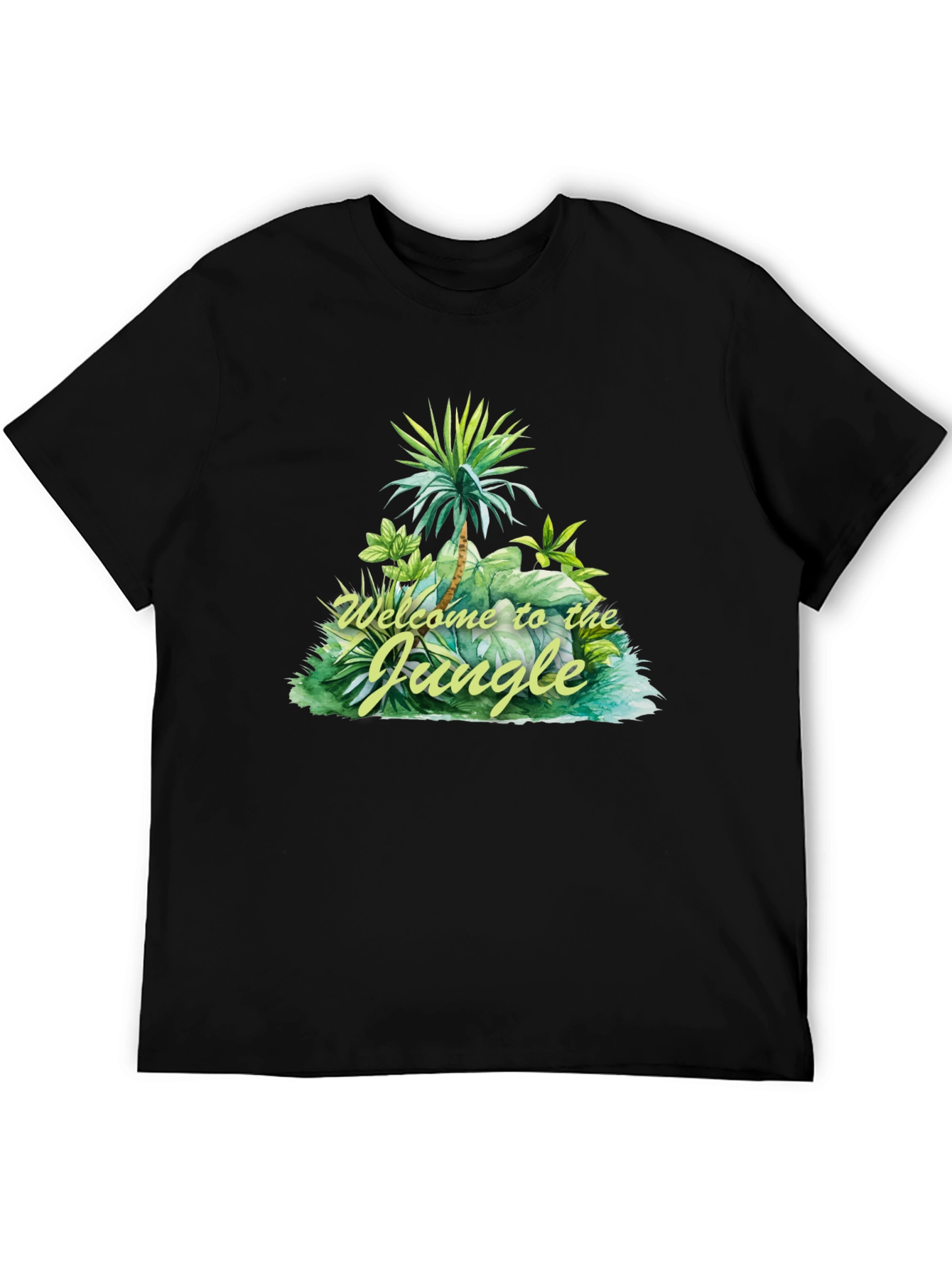 Welcome to the Jungle T-Shirt - Tropical Design