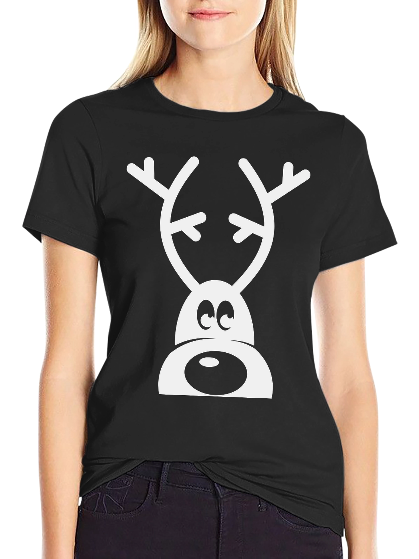 Reindeer Graphic Tee - Holiday Fun!
