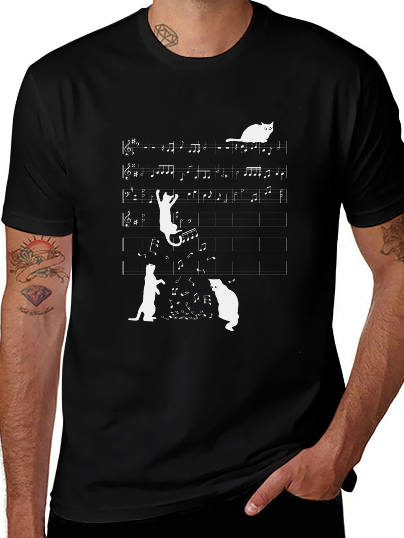 Musical Cats T-Shirt