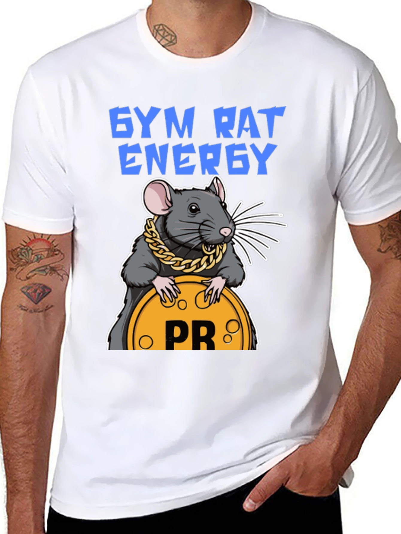 Gym Rat Energy Graphic T-Shirt
