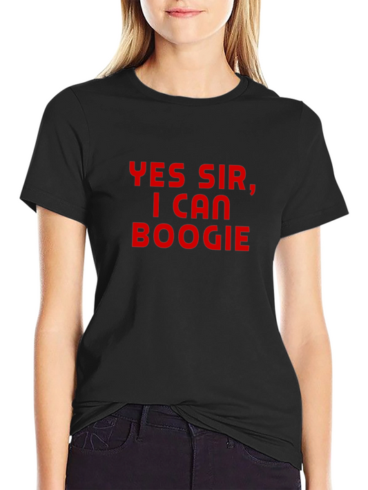 Yes Sir I Can Boogie T-Shirt - Mens Short Sleeve