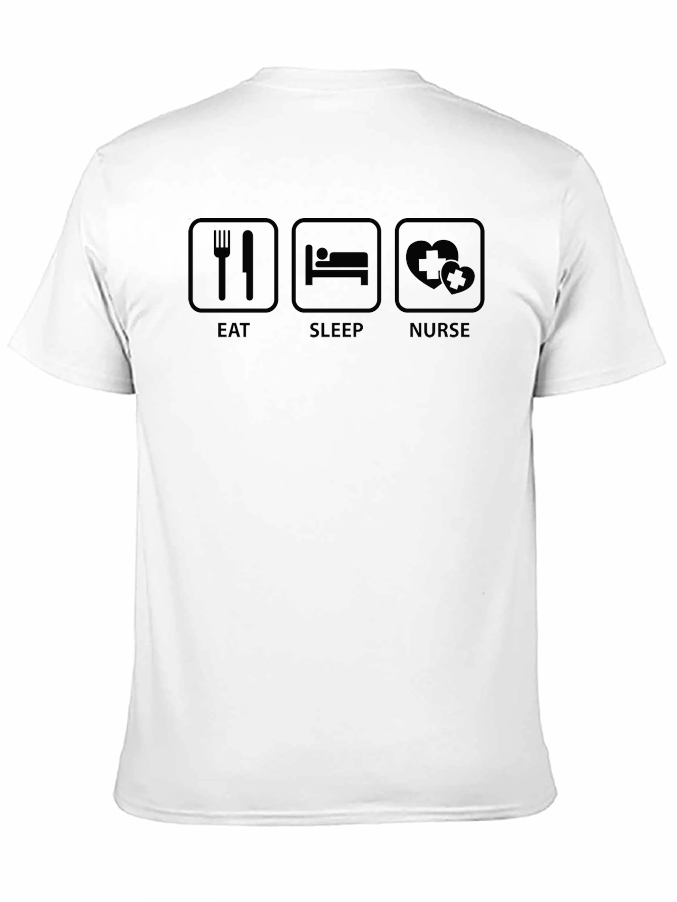 Eat Sleep Nurse T-Shirt - Medical Profession Apparel