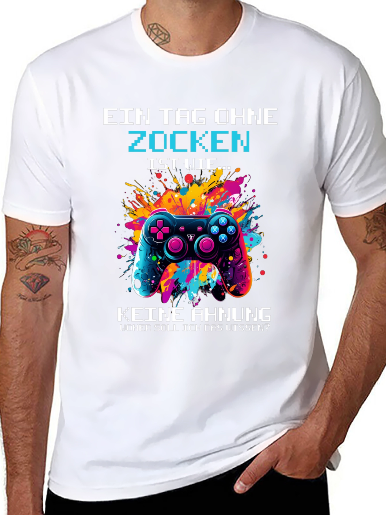 Gamer T-Shirt - A Day Without Gaming