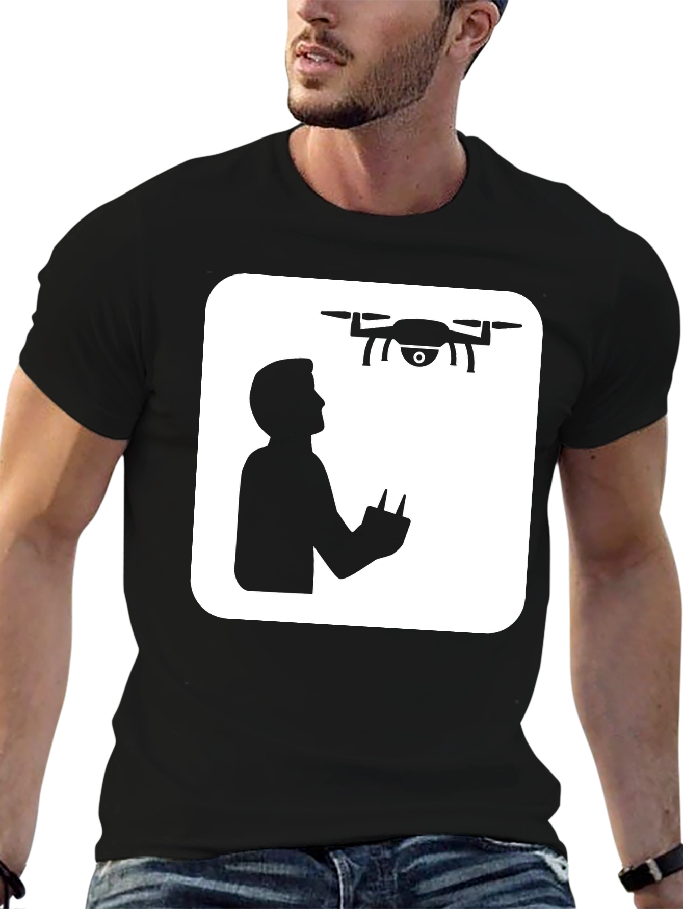 Drone Pilot T-Shirt - Fly High Stay Grounded!