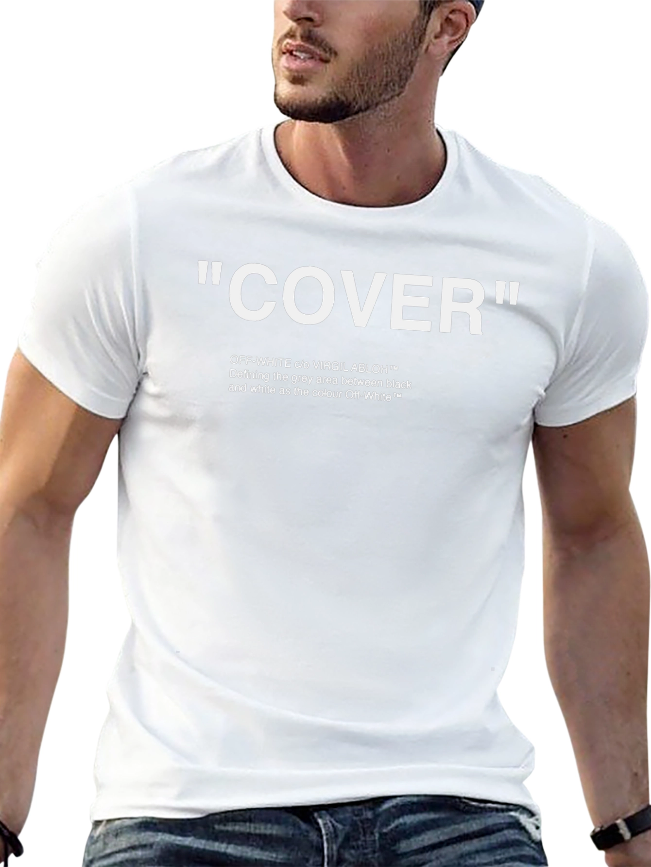 OFF-WHITE c/o VIRGIL ABLOH COVER Graphic Tee
