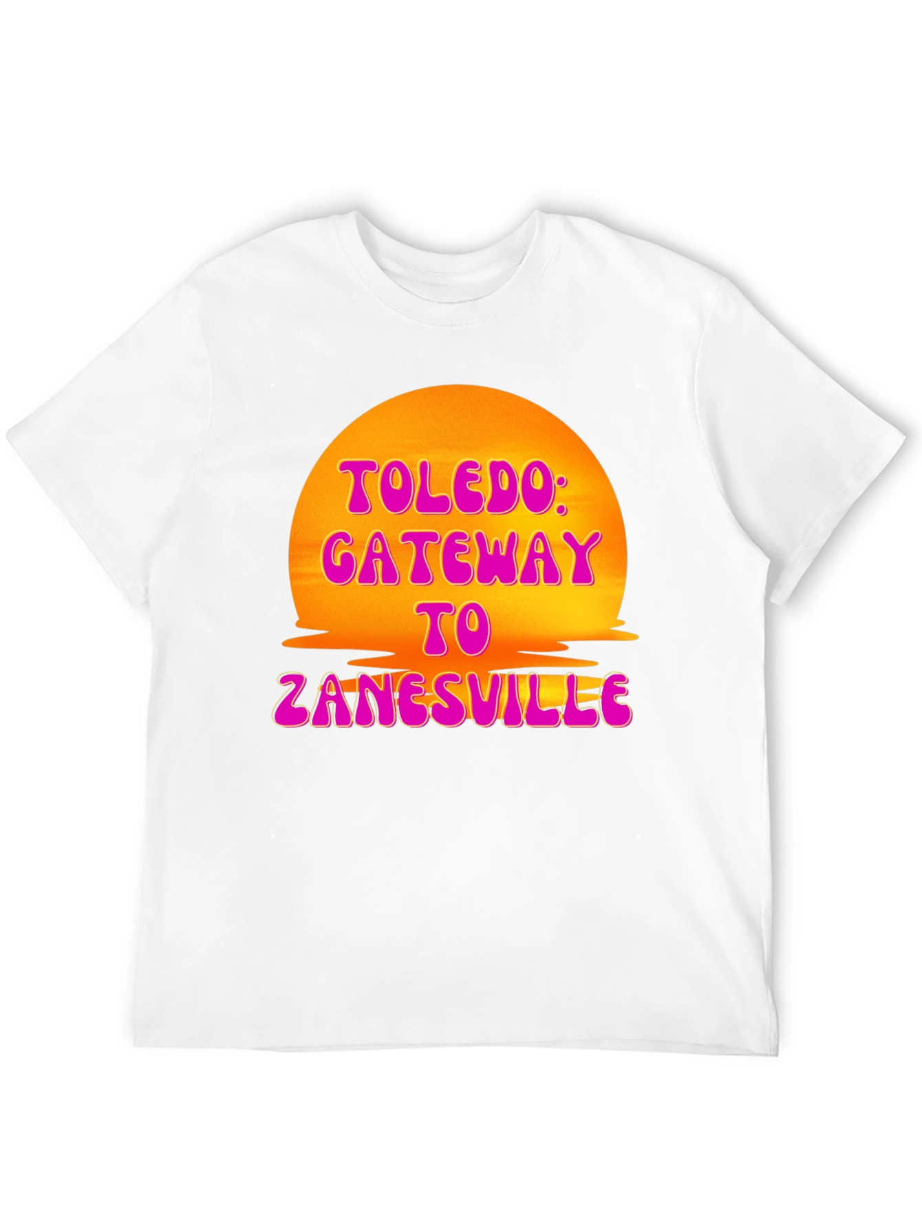 Toledo Gateway T-Shirt Retro Sunset Tee