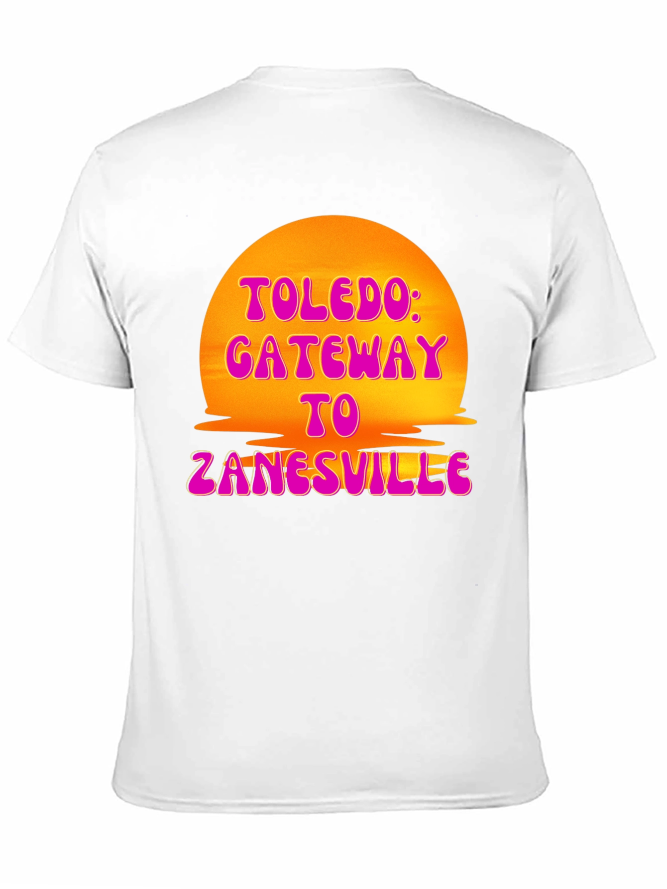 Toledo Gateway T-Shirt Retro Sunset Tee