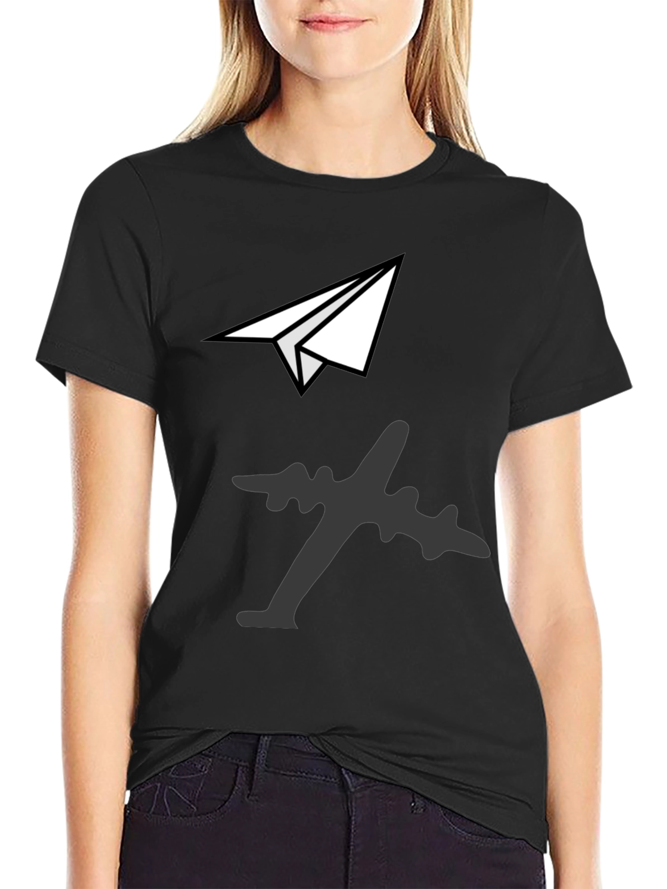 Paper Plane T-Shirt - Fly High