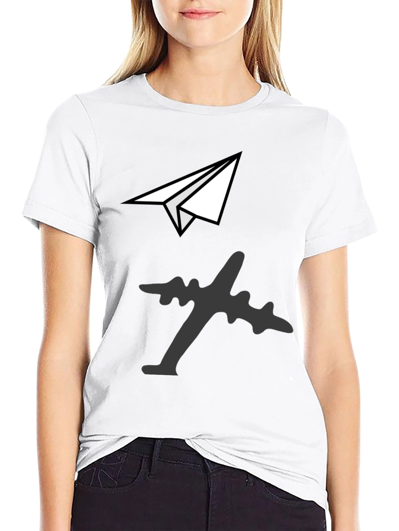 Paper Plane T-Shirt - Fly High