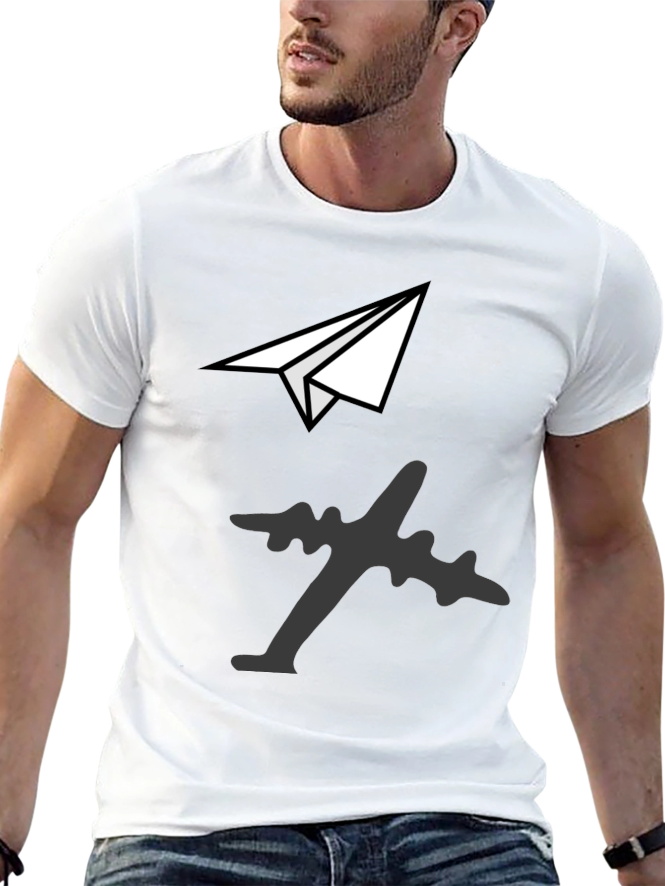 Paper Plane T-Shirt - Fly High