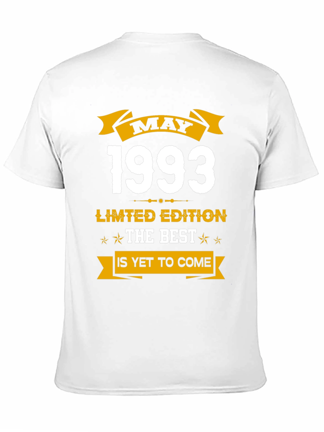 May 1993 Limited Edition Birthday T-Shirt