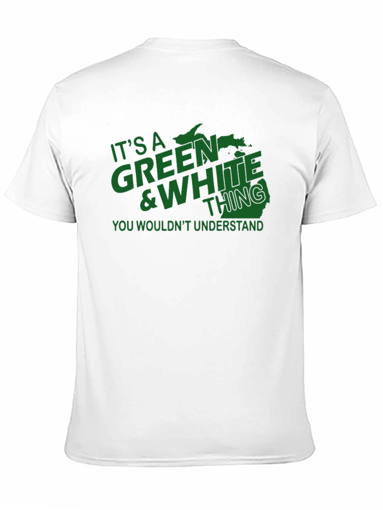 Green & White Thing T-Shirt
