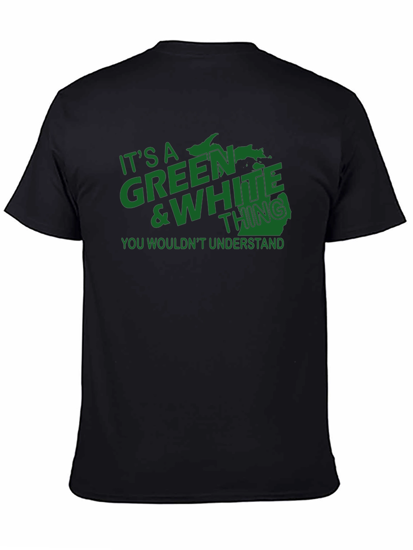 Green & White Thing T-Shirt