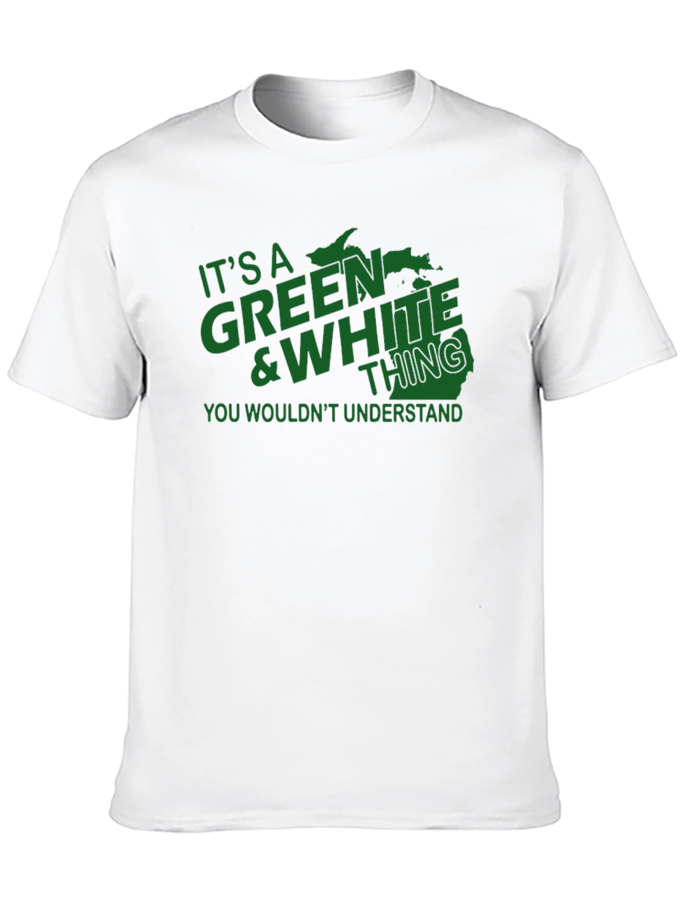 Green & White Thing T-Shirt