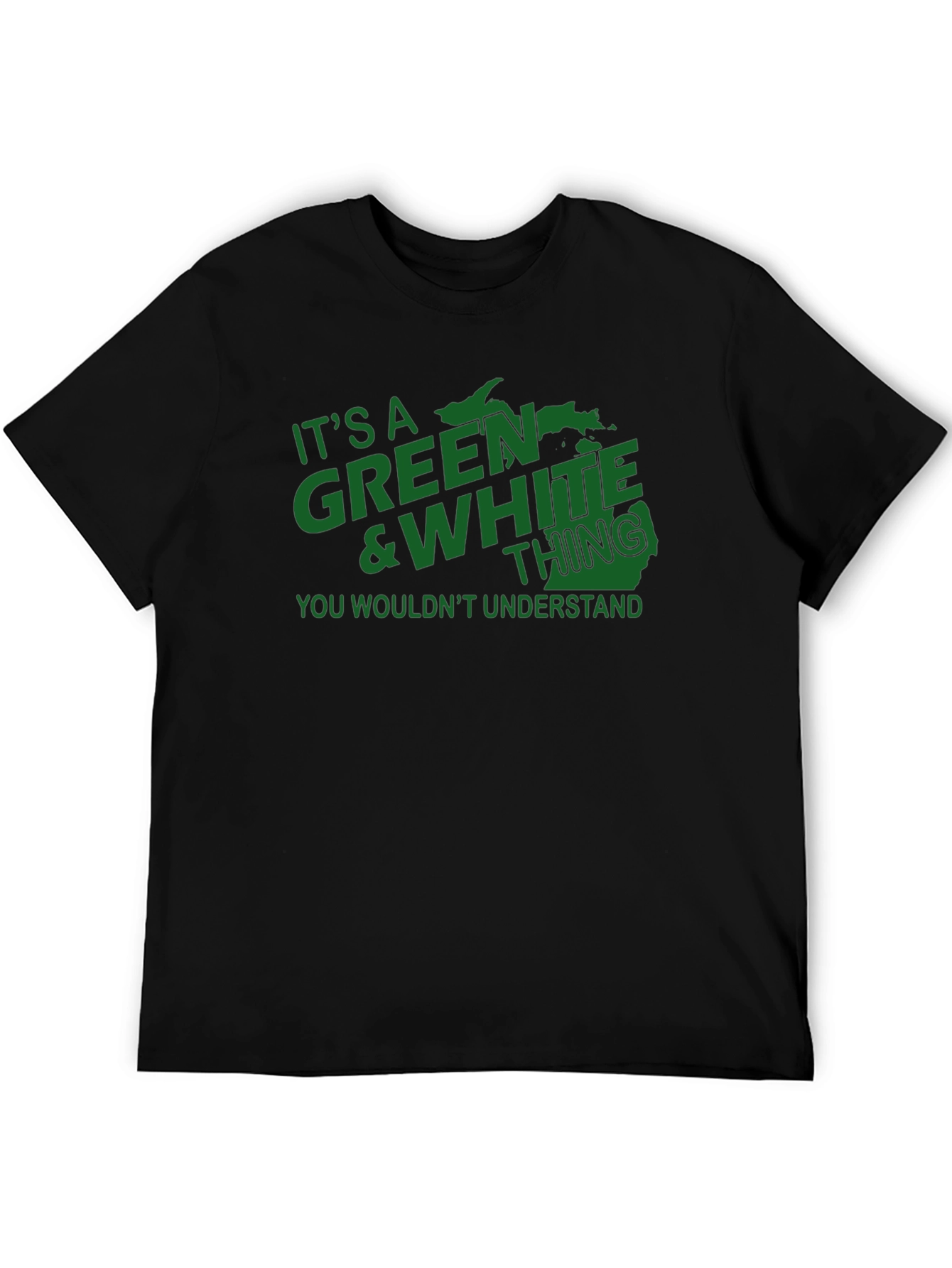 Green & White Thing T-Shirt
