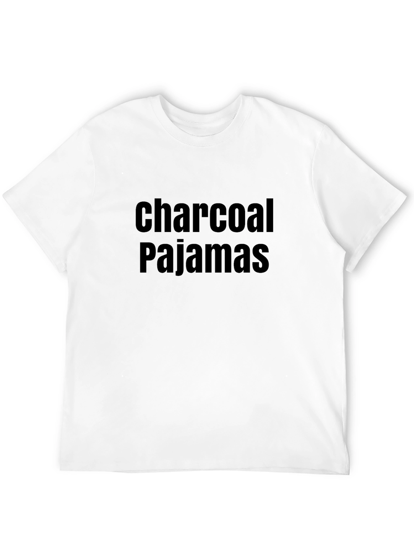 Charcoal Pajamas Graphic Tee