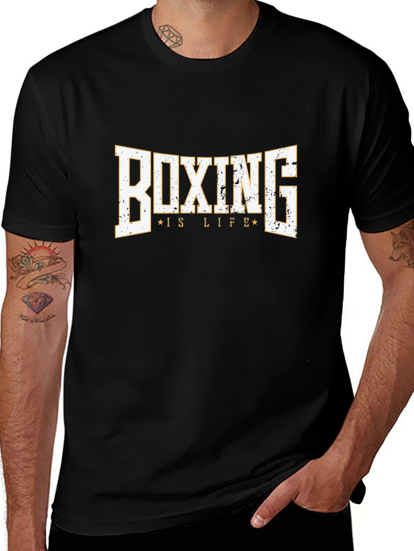Boxing is Life Graphic T-Shirt
