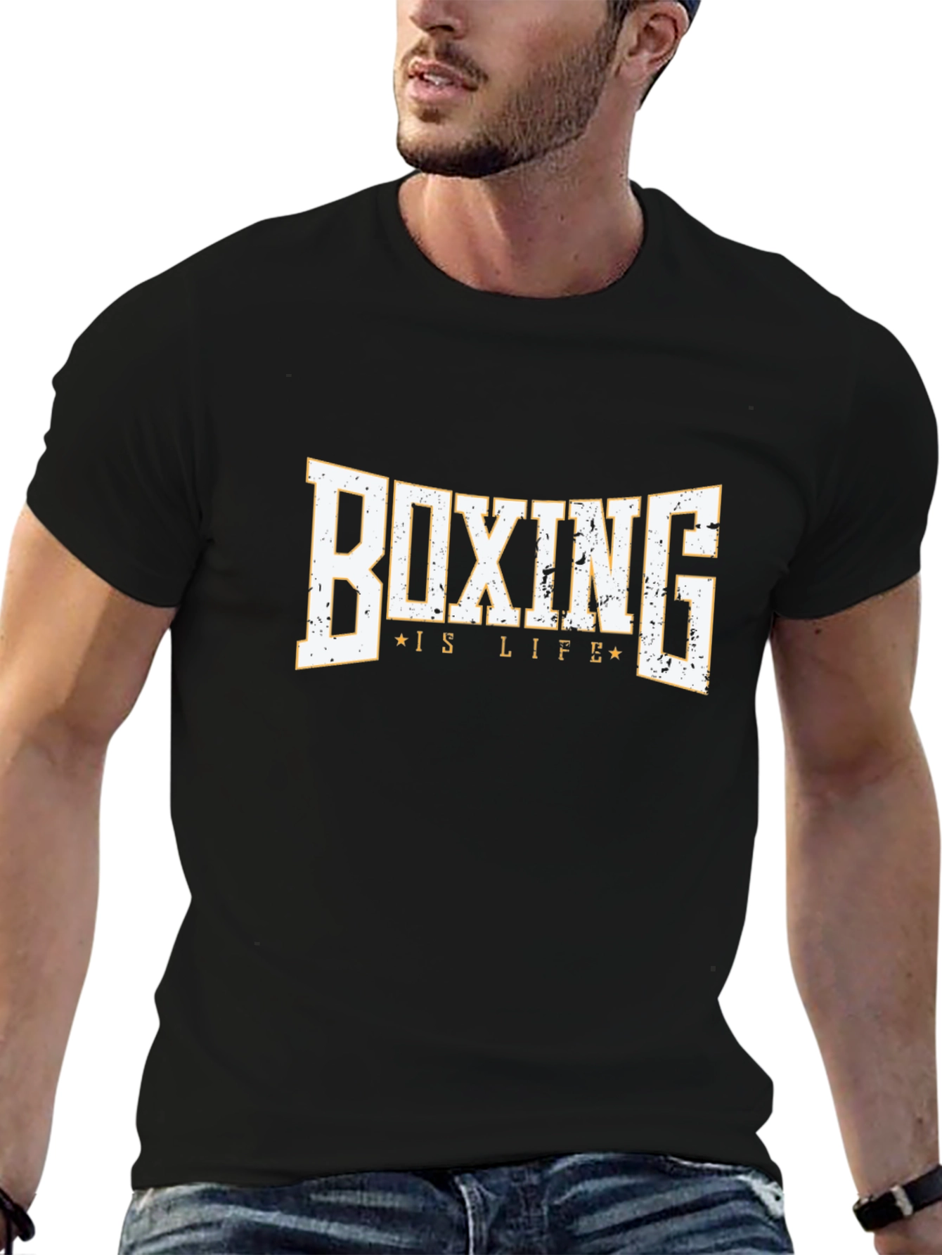 Boxing is Life Graphic T-Shirt