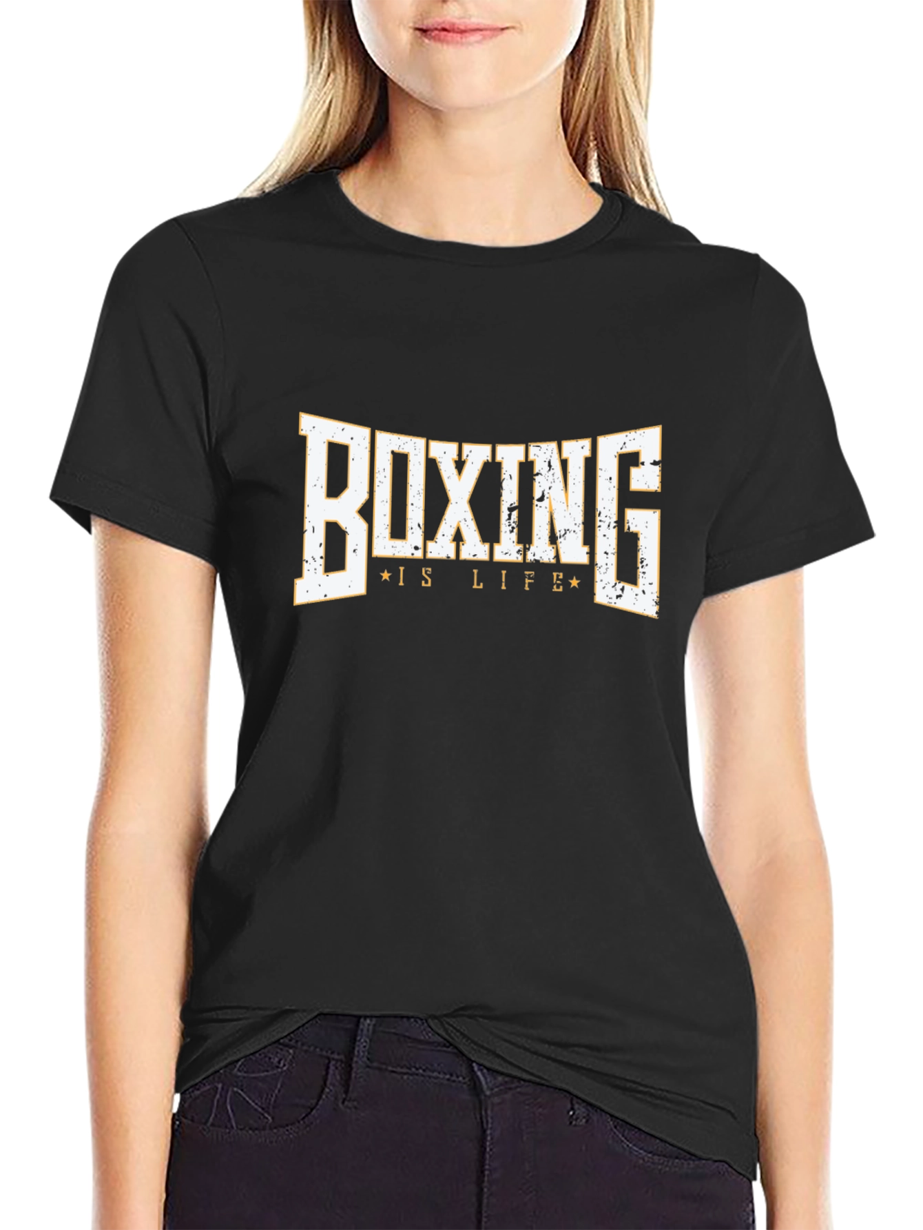 Boxing is Life Graphic T-Shirt