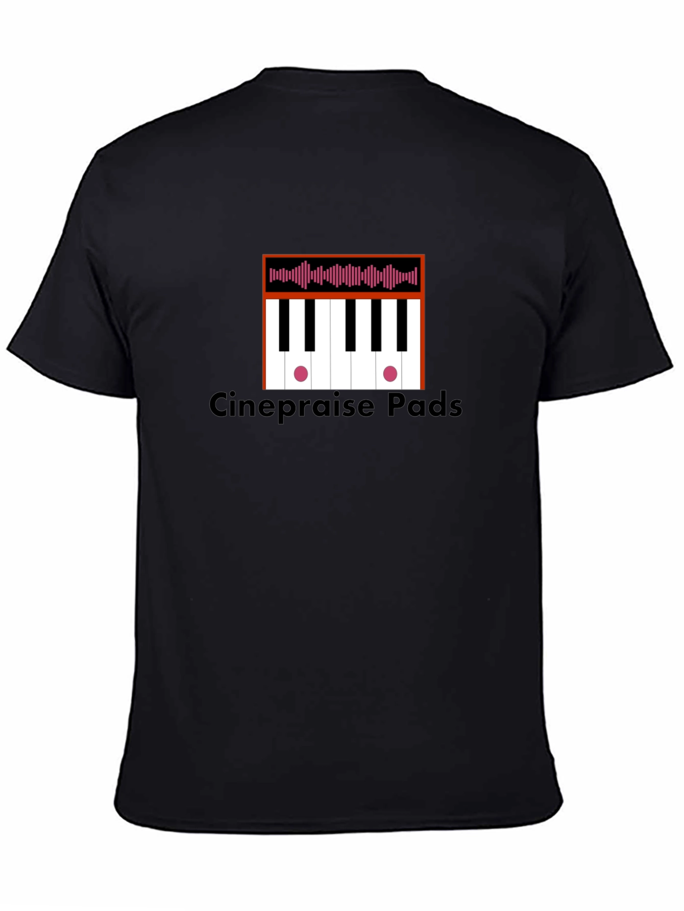 Cinepraise Pads T-Shirt - Keyboard Music Design