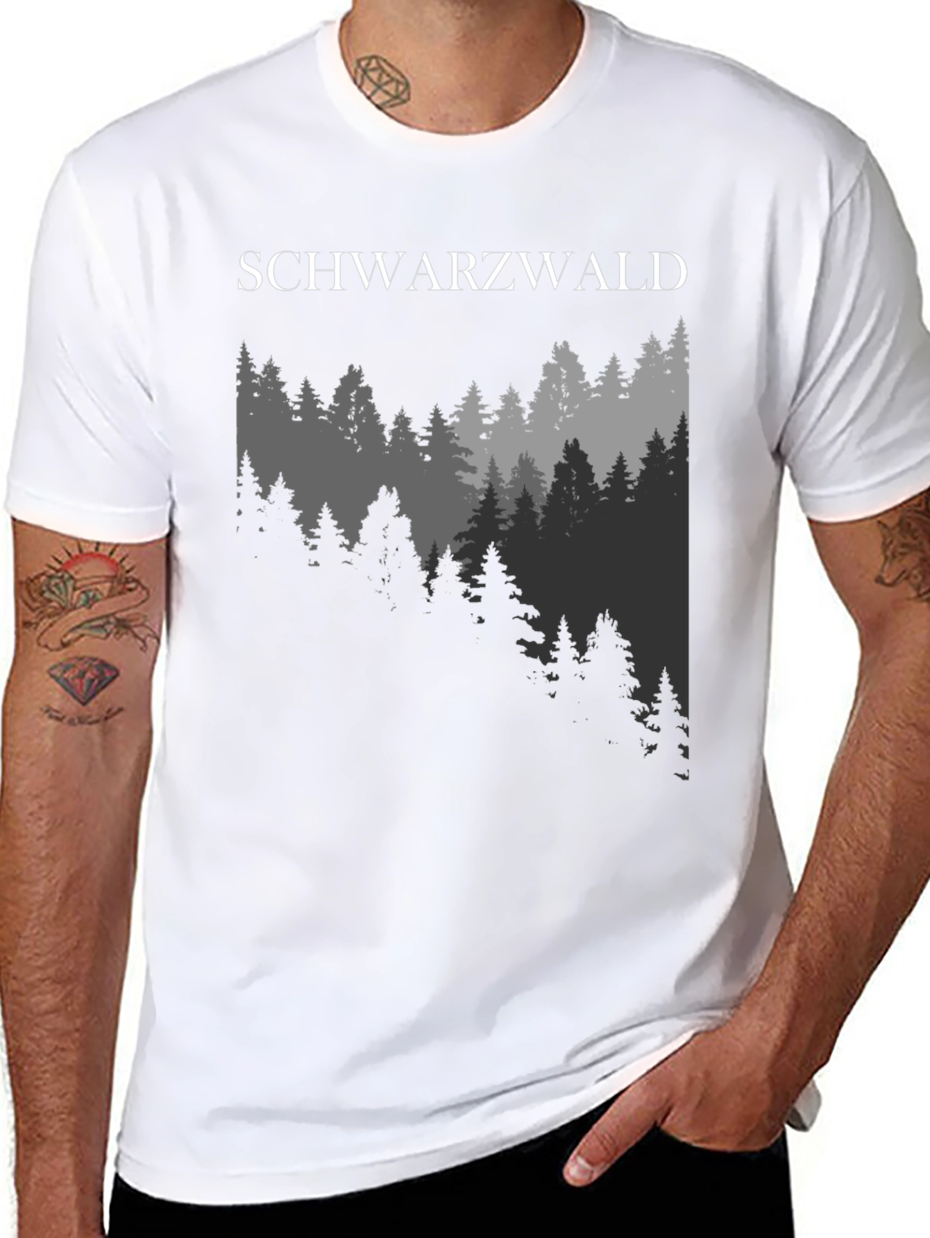 Schwarzwald Forest Graphic T-Shirt