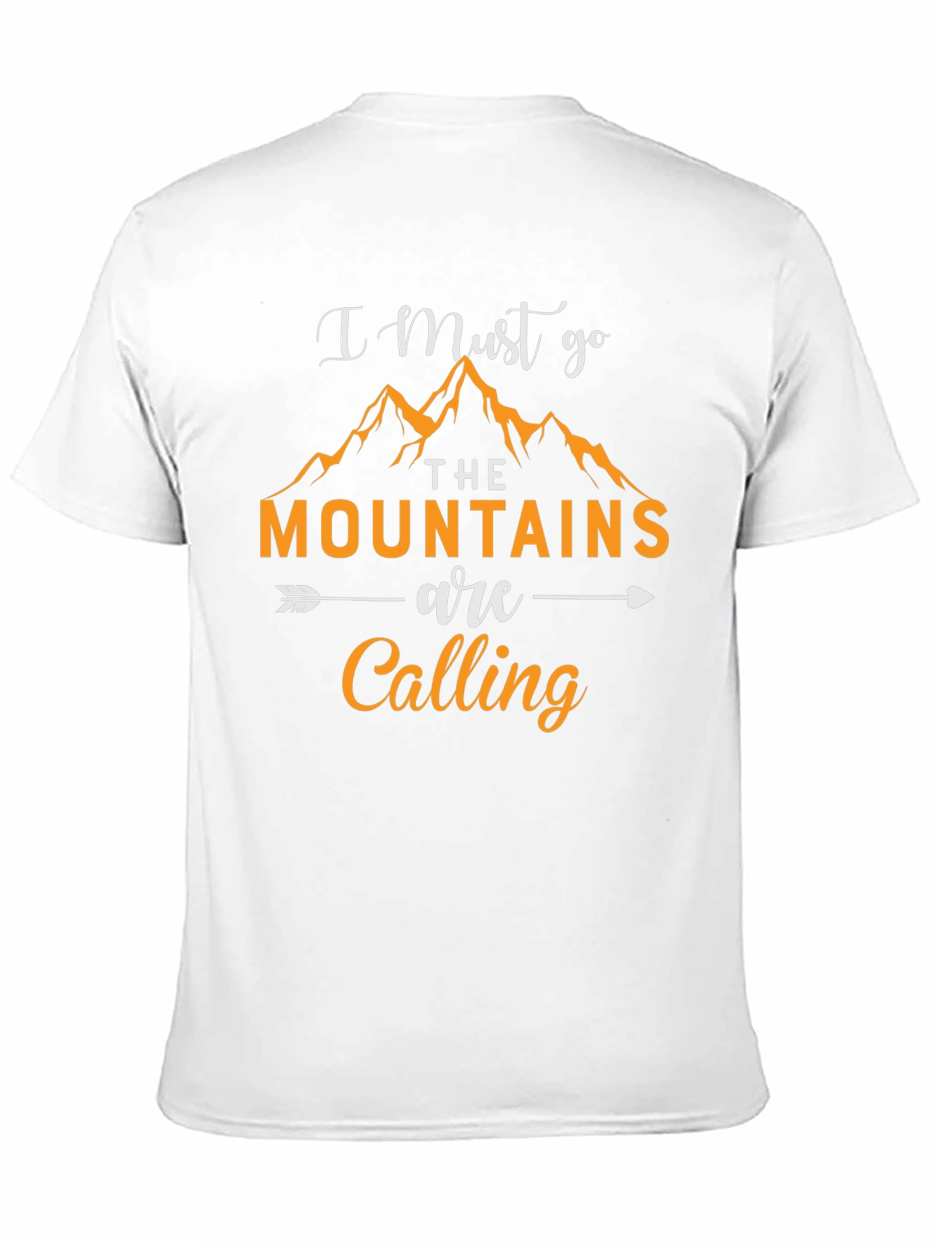 I Must Go Mountains Calling Graphic Tee
