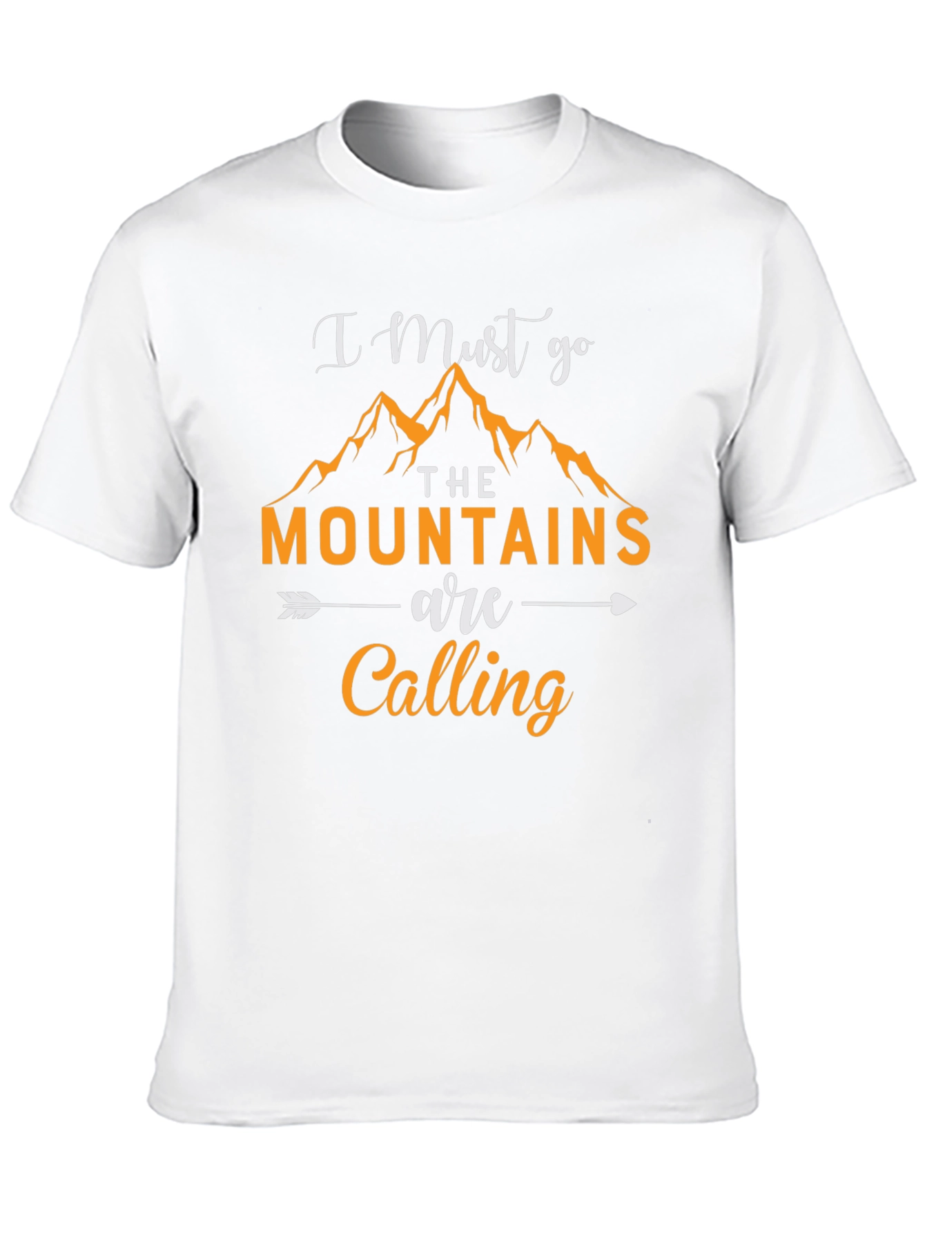 I Must Go Mountains Calling Graphic Tee