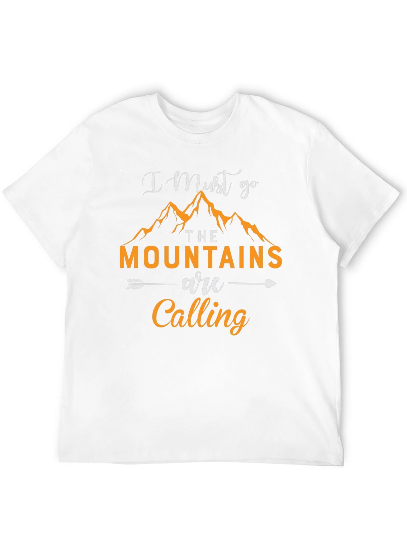 I Must Go Mountains Calling Graphic Tee