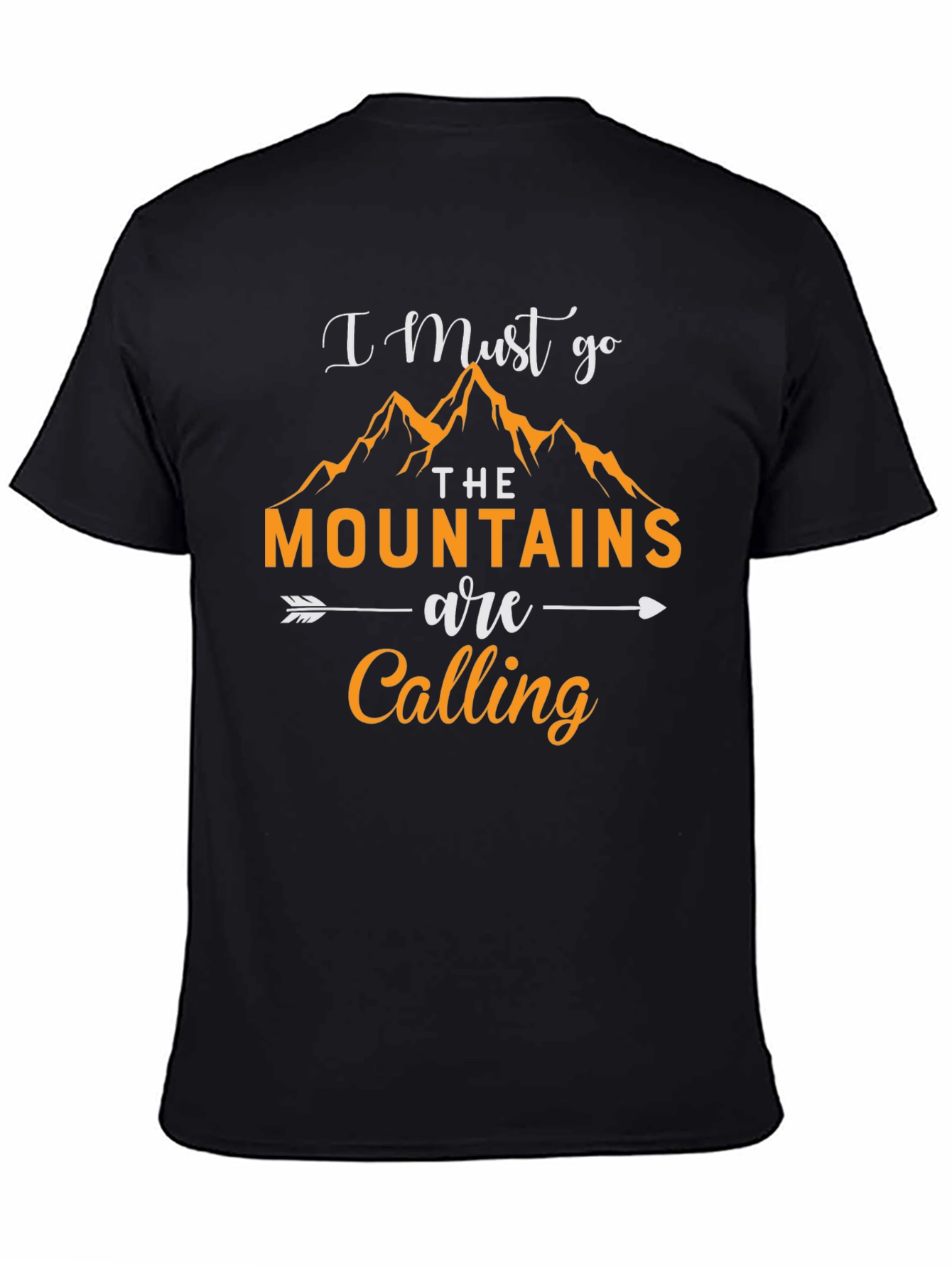 I Must Go Mountains Calling Graphic Tee