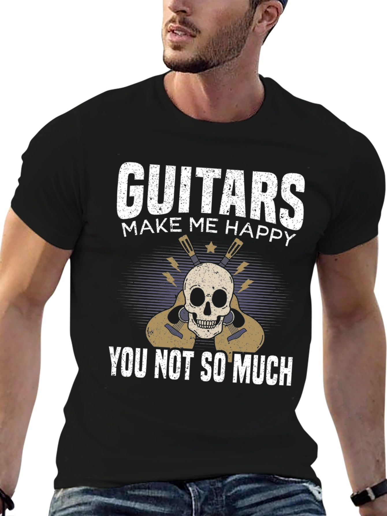 Guitars Make Me Happy T-Shirt
