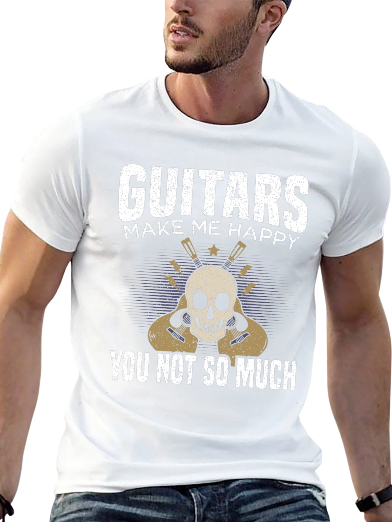 Guitars Make Me Happy T-Shirt