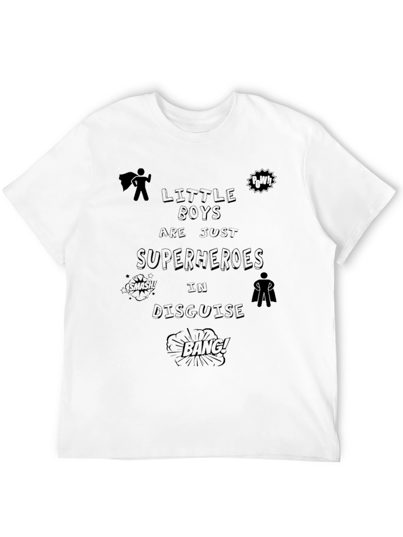 Little Boys are Superheroes T-Shirt