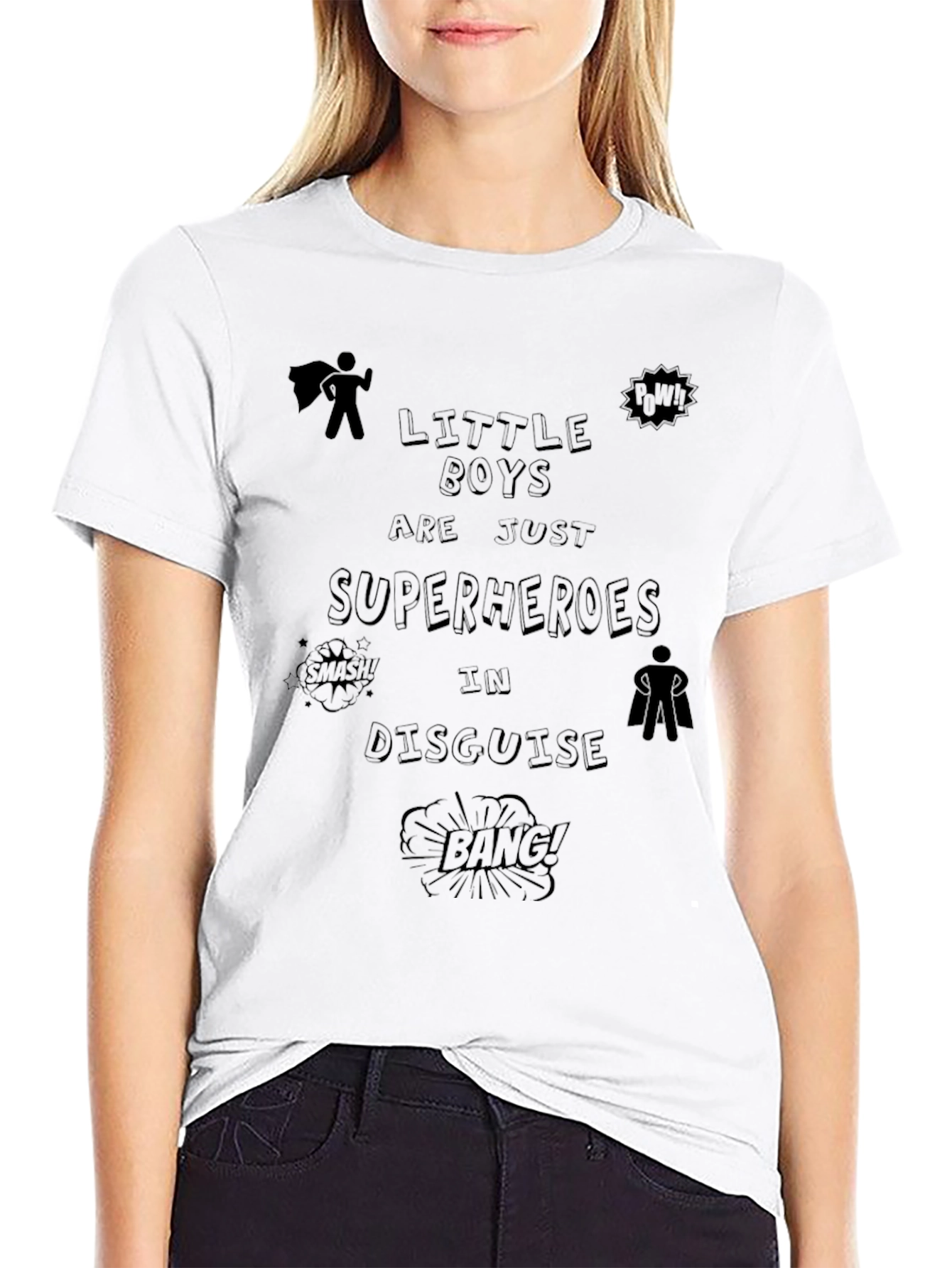 Little Boys are Superheroes T-Shirt