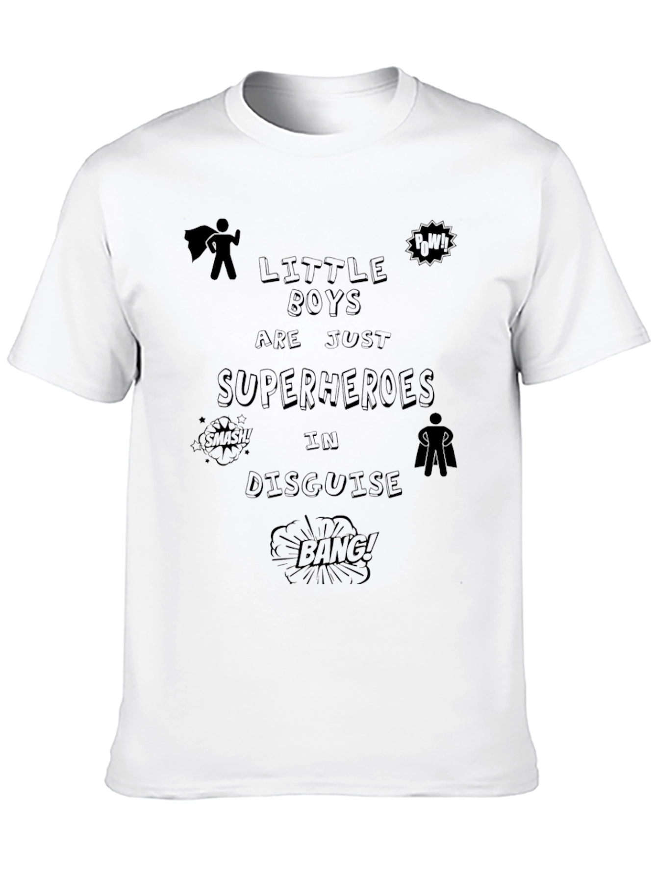 Little Boys are Superheroes T-Shirt