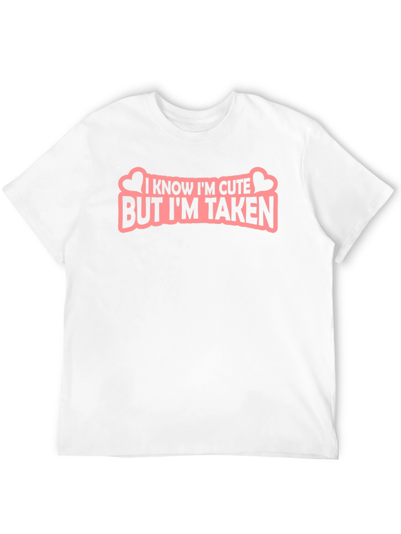 Cute But Taken Graphic Tee - Black