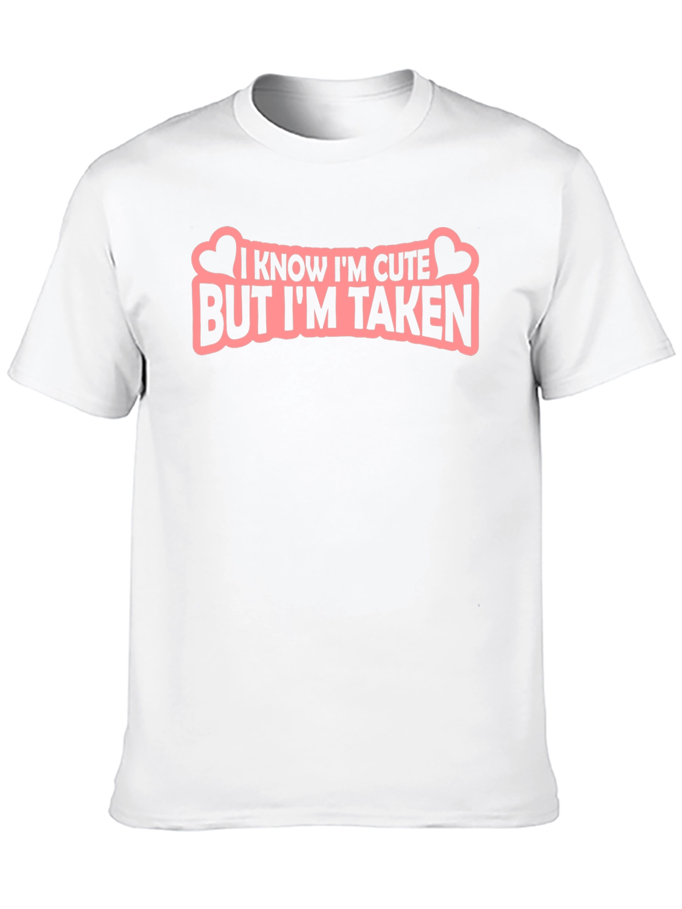 Cute But Taken Graphic Tee - Black